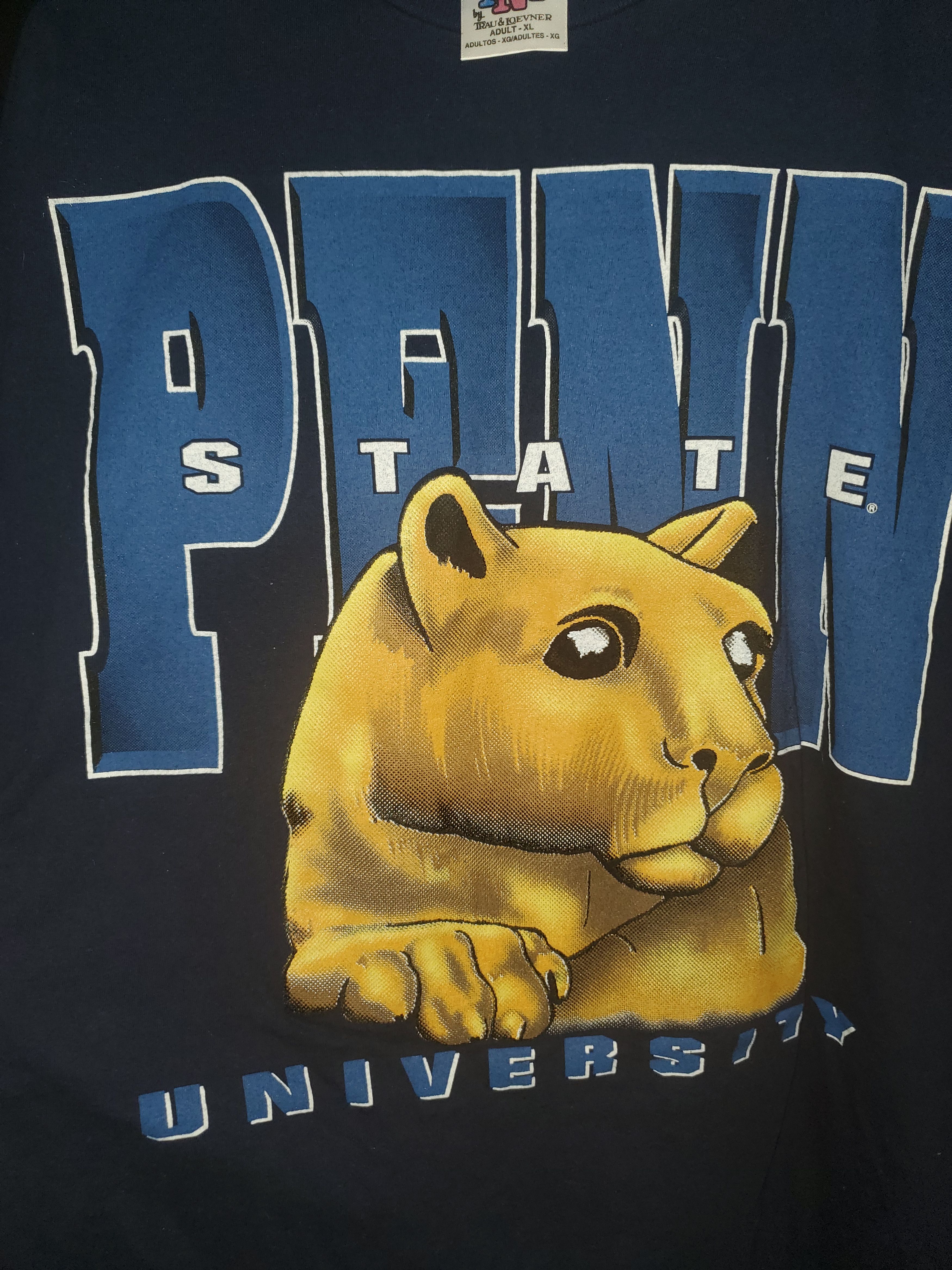 NCAA × Vintage Vintage Penn State University Big Print Size US XL / EU 56 / 4 - 2 Thumbnail