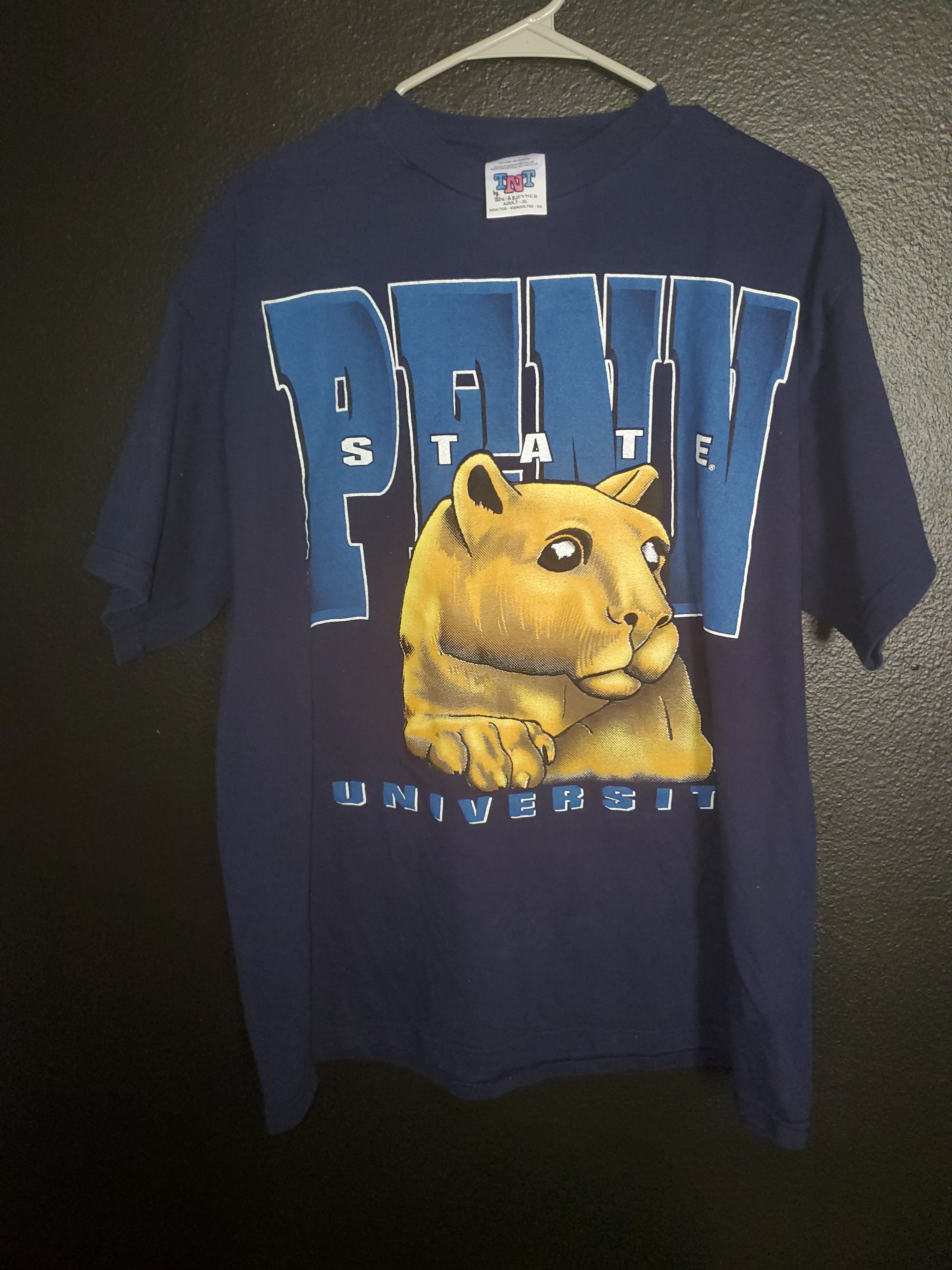 NCAA × Vintage Vintage Penn State University Big Print Size US XL / EU 56 / 4 - 1 Thumbnail