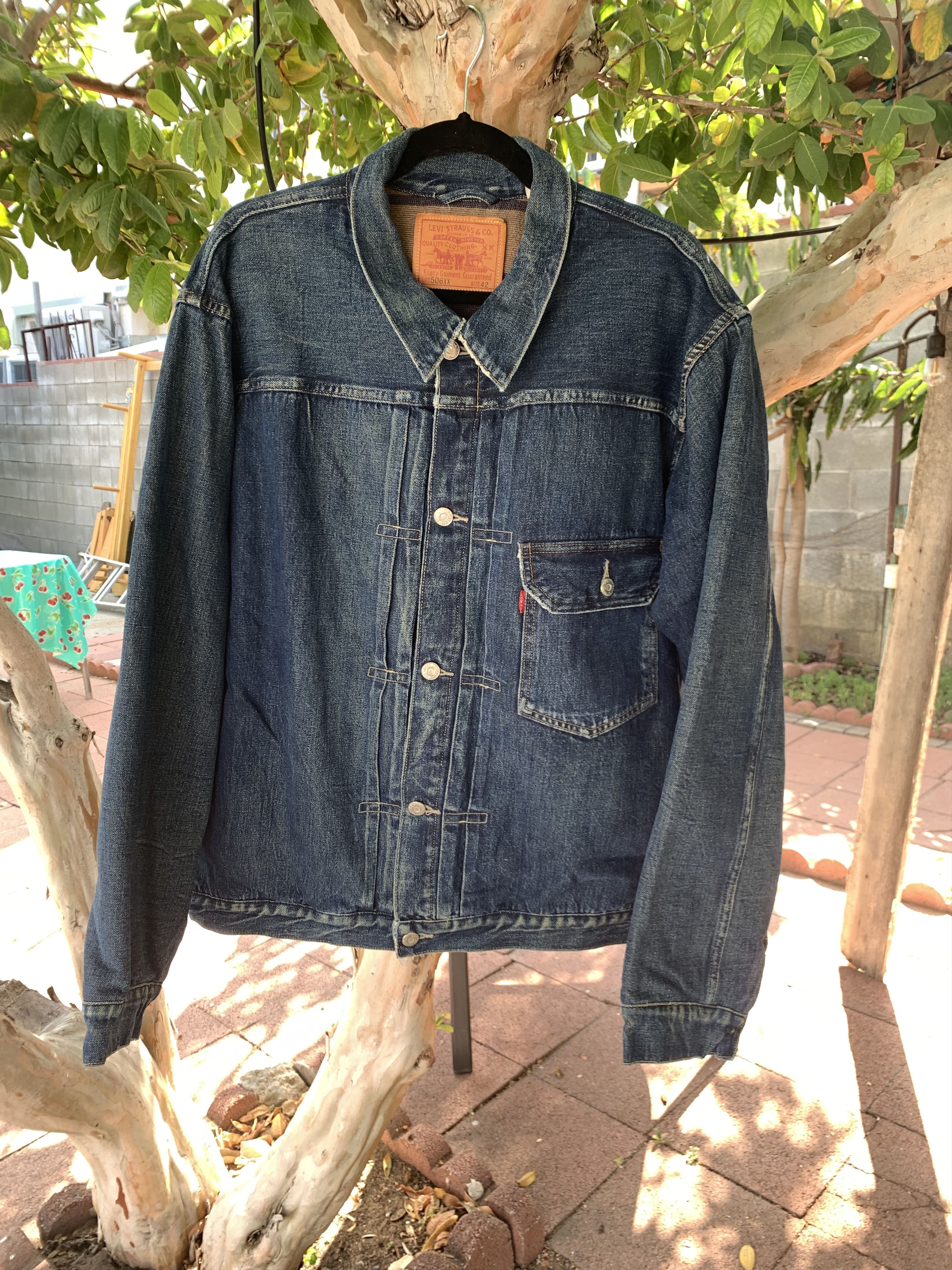 Levi's Vintage Clothing LVC Levi's 1936 506XX Type I Blanket Lined