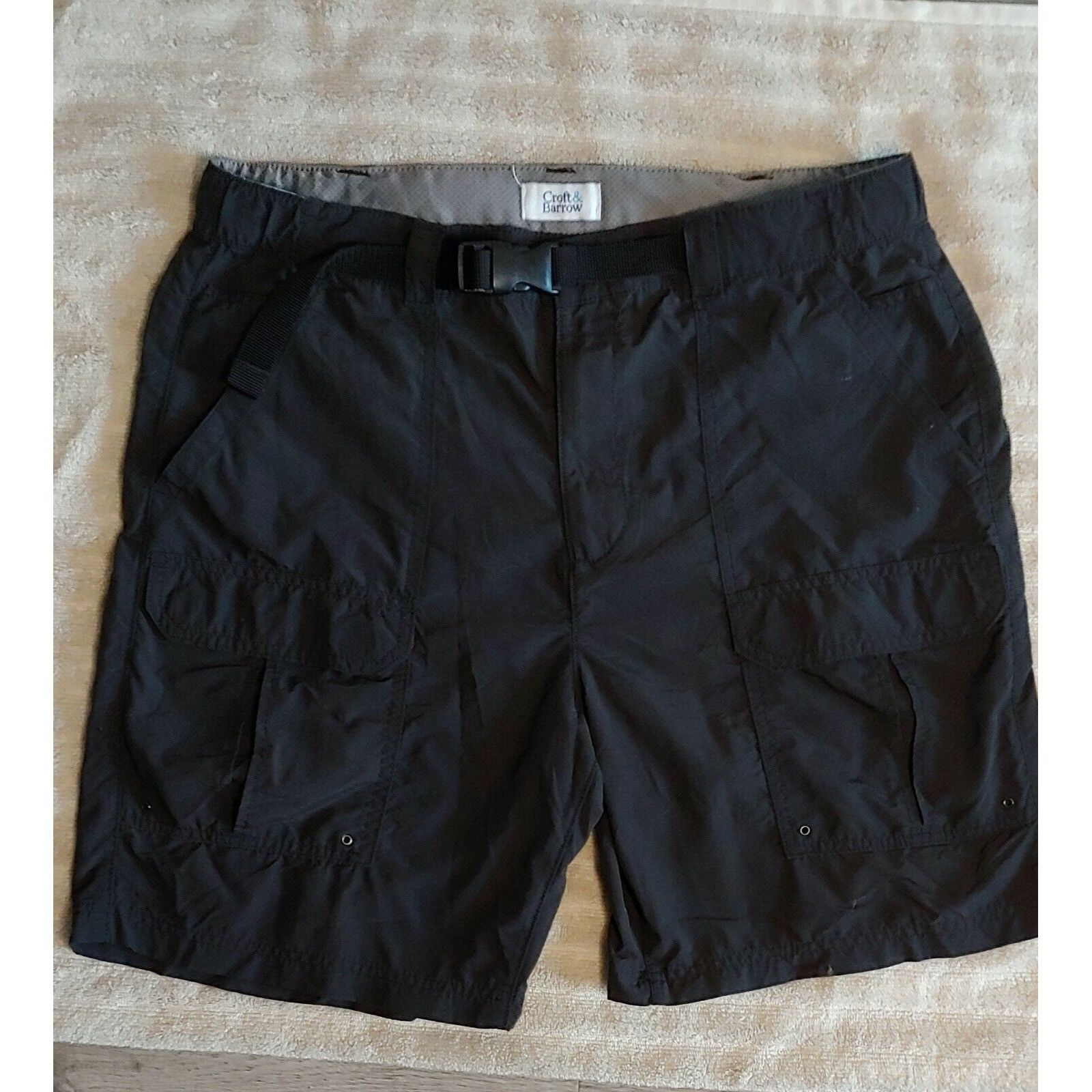 Croft & Barrow Men's Croft And Barrow Belted Cargo Shorts Size 36 | Grailed
