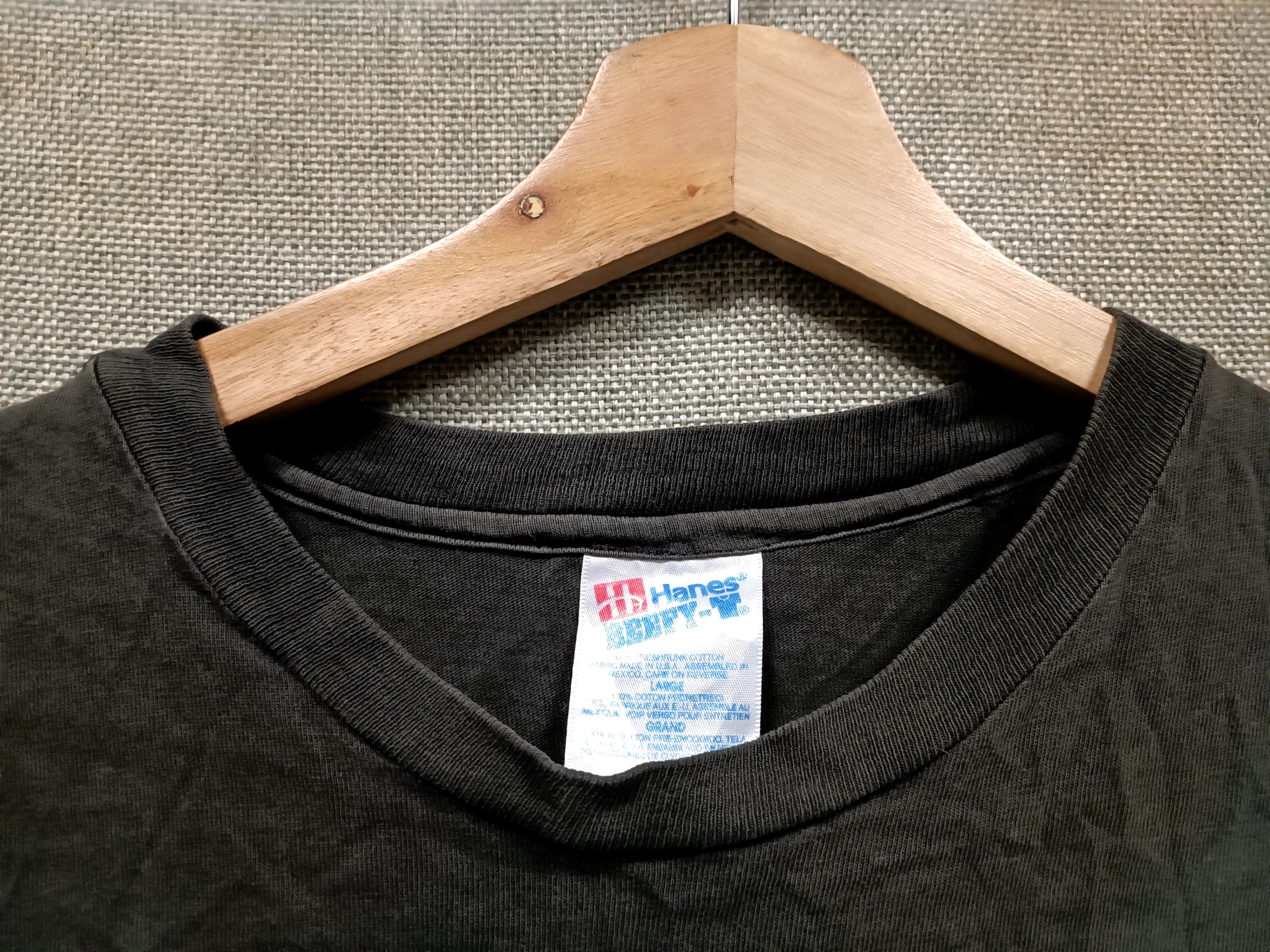 Hanes × Vintage vintage 90s t shirt Hornet F/A-18 made in usa Size US L / EU 52-54 / 3 - 5 Thumbnail