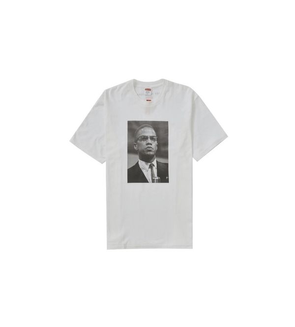 Supreme Supreme x Roy DeCarava Malcolm X Tee White | Grailed