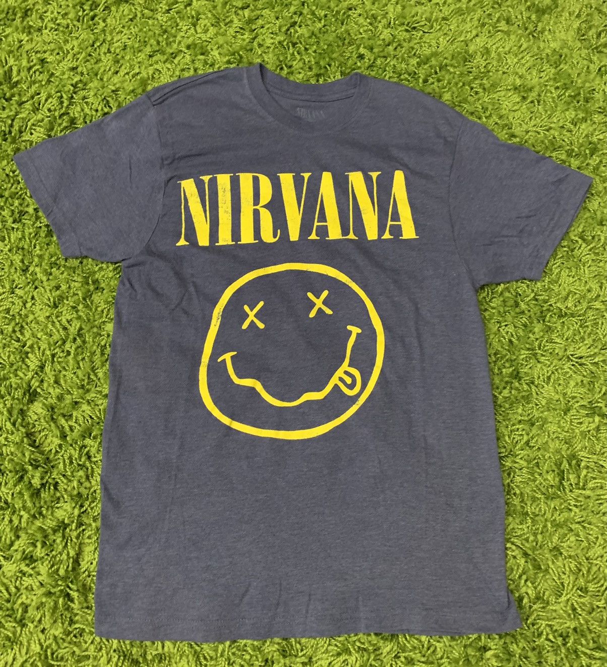 NIRVANA Nirvana Band T-shirt, Band T, Men's XL size unclear black type Vintage Second Hand main image 1