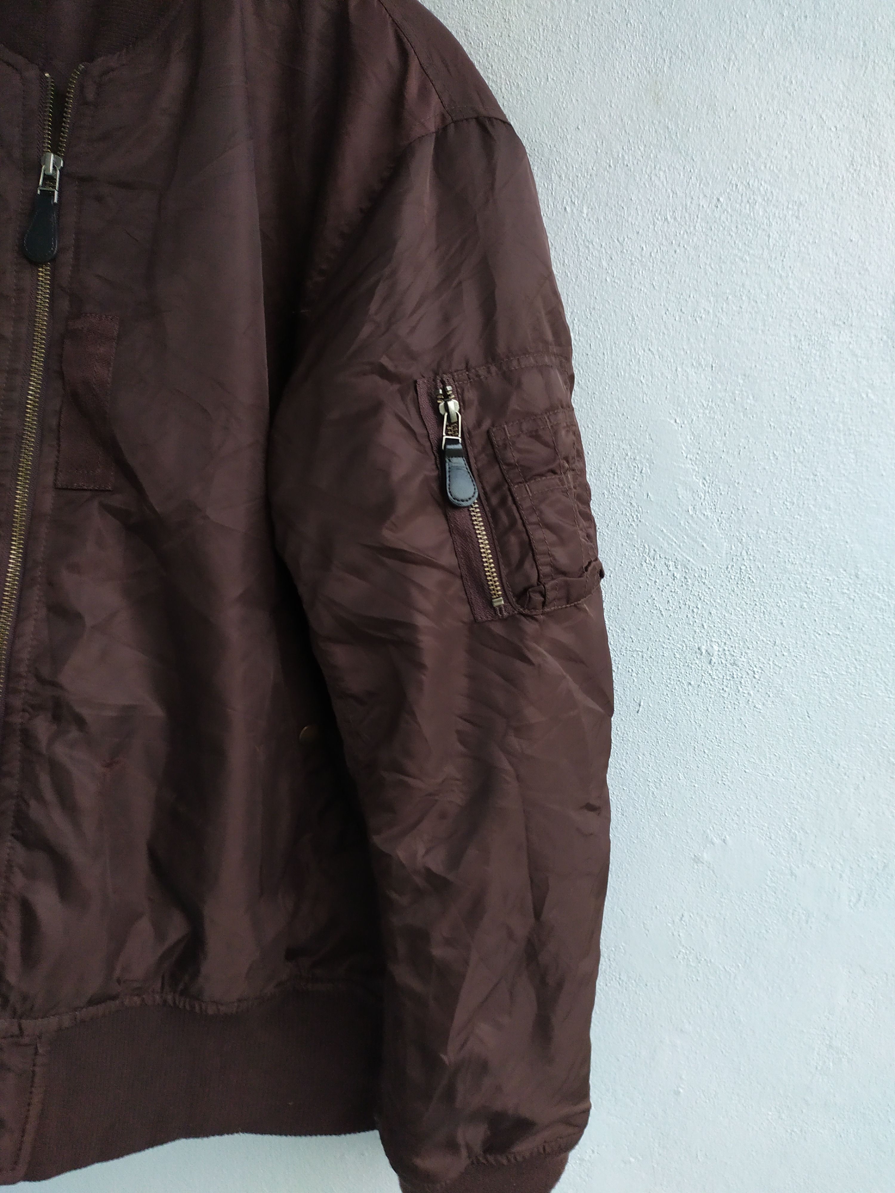 GU × Japanese Brand GU Bomber brown Jacket Size US L / EU 52-54 / 3 - 6 Thumbnail