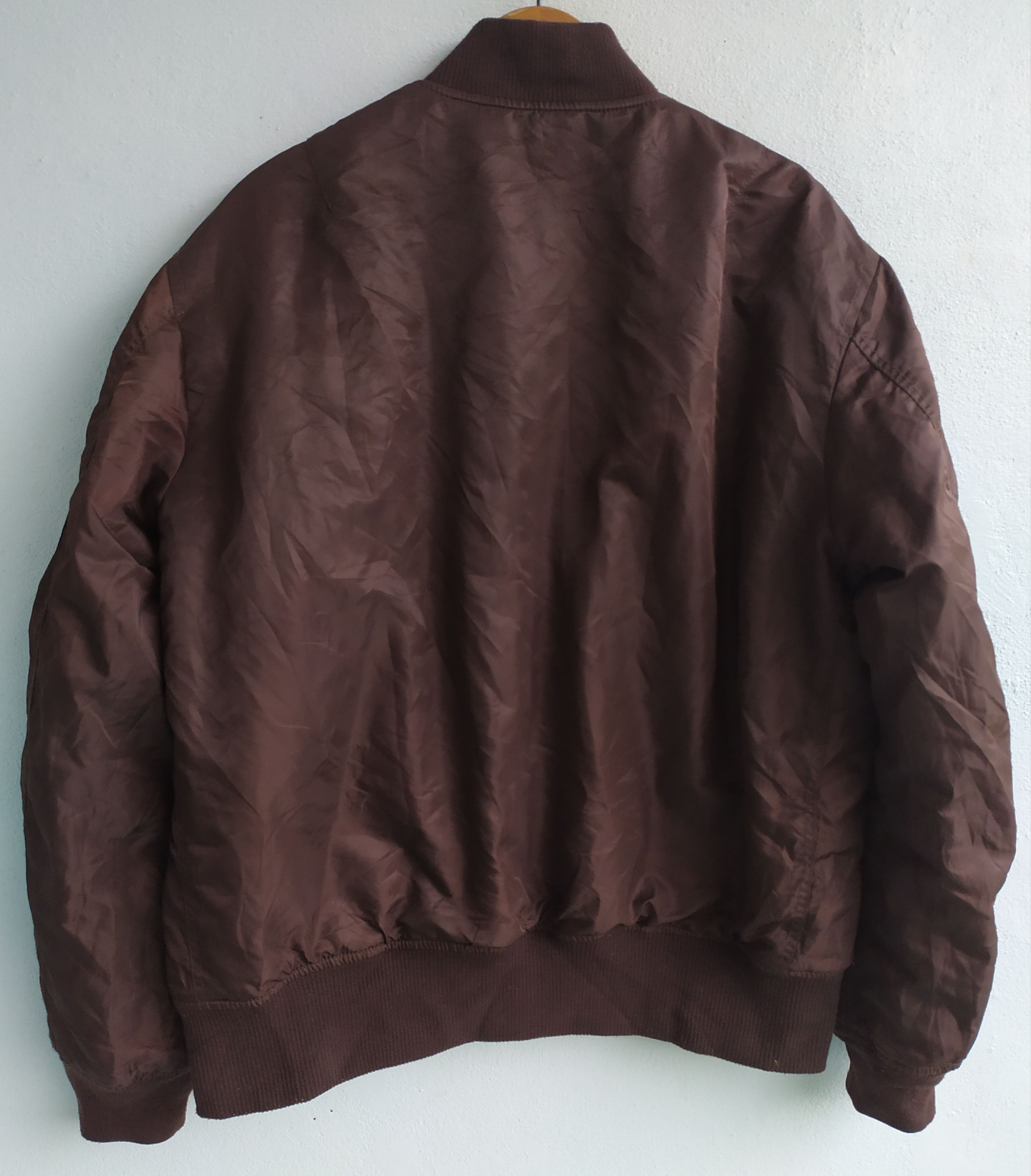 GU × Japanese Brand GU Bomber brown Jacket Size US L / EU 52-54 / 3 - 2 Thumbnail