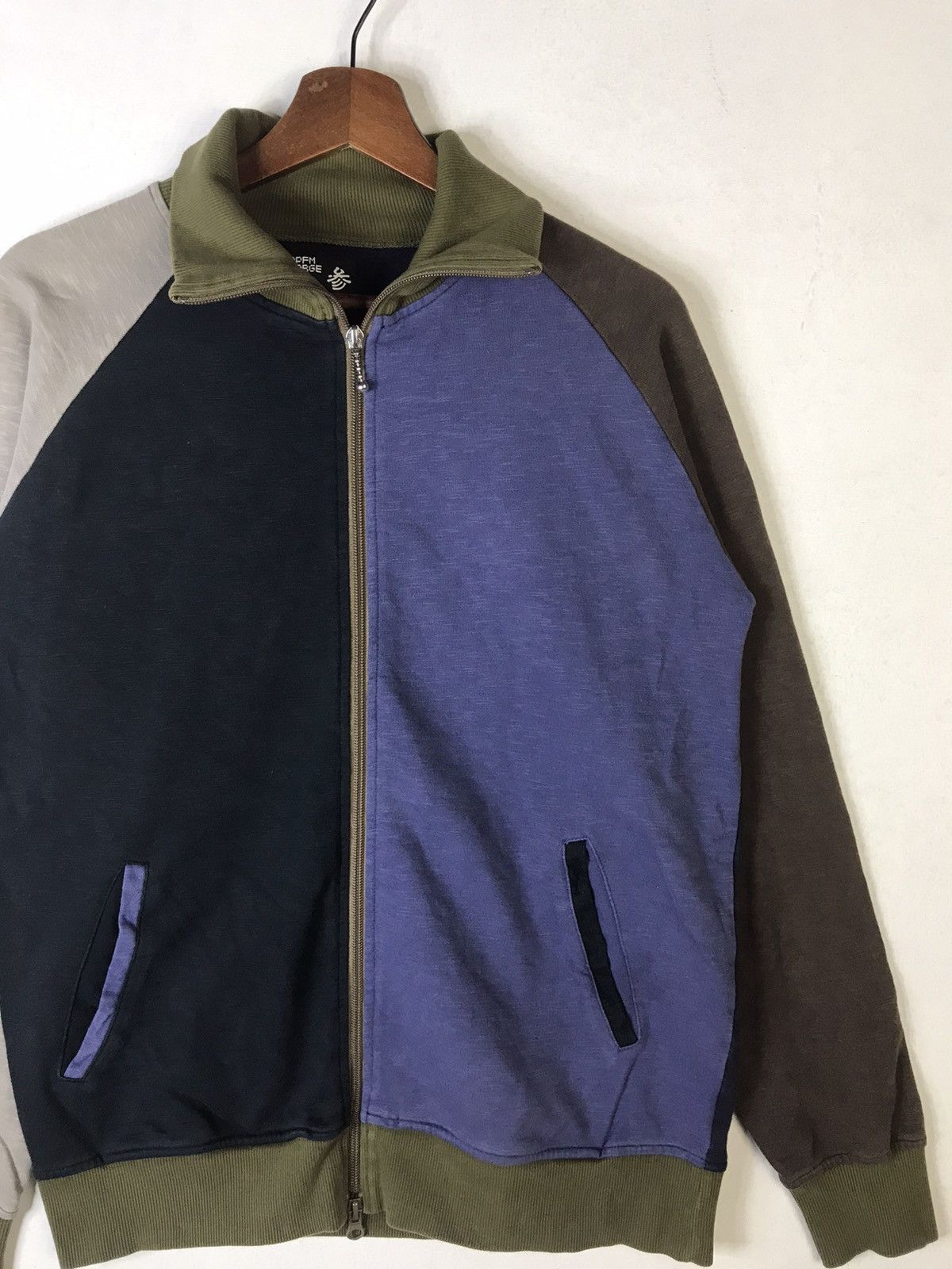 Japanese Brand × PPFM × Vintage PPFM “RockNRoll Generation” Zipper Sweater Jacket Size US L / EU 52-54 / 3 - 5 Thumbnail