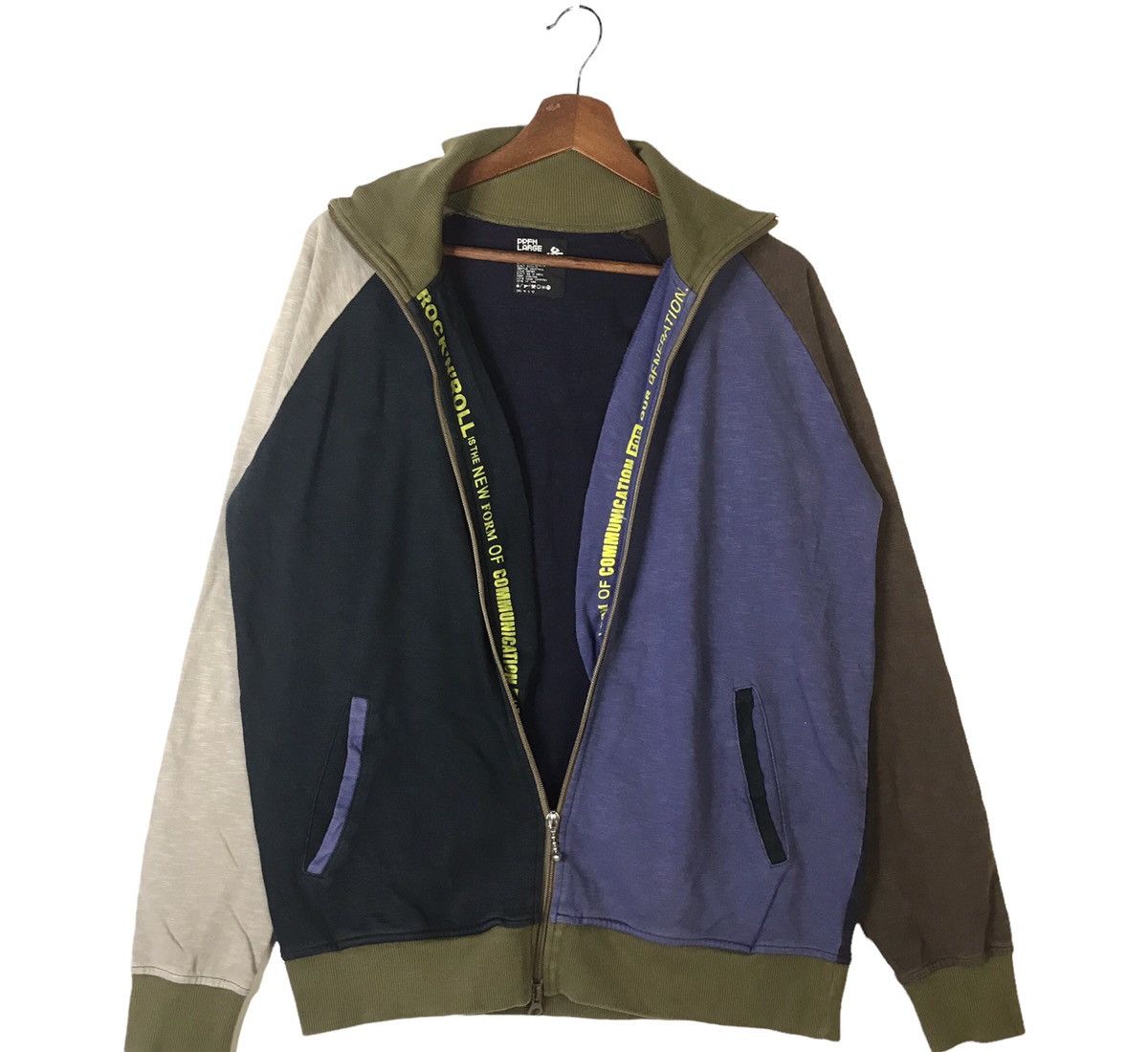Japanese Brand × PPFM × Vintage PPFM “RockNRoll Generation” Zipper Sweater Jacket Size US L / EU 52-54 / 3 - 1 Thumbnail