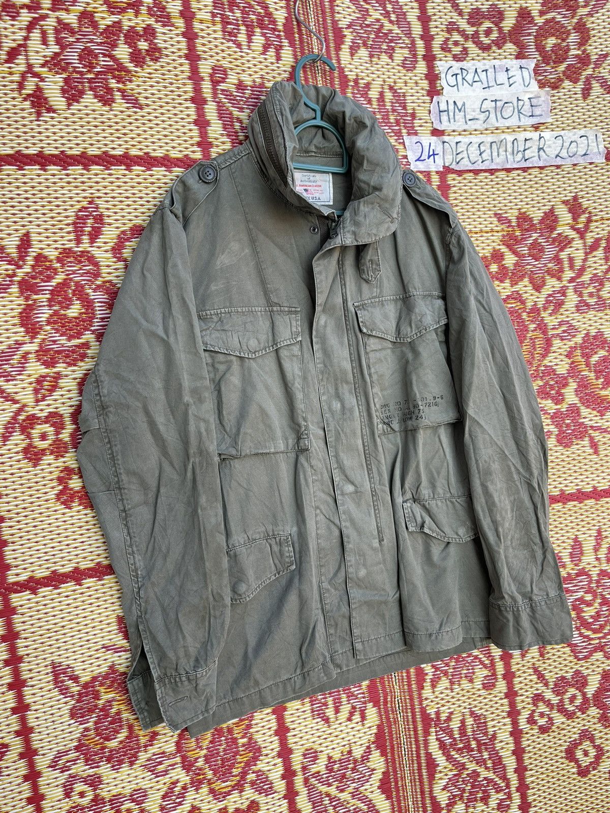 Avirex (A93). AVIREX M-65 FIELD JACKET Size US M / EU 48-50 / 2 - 2 Thumbnail