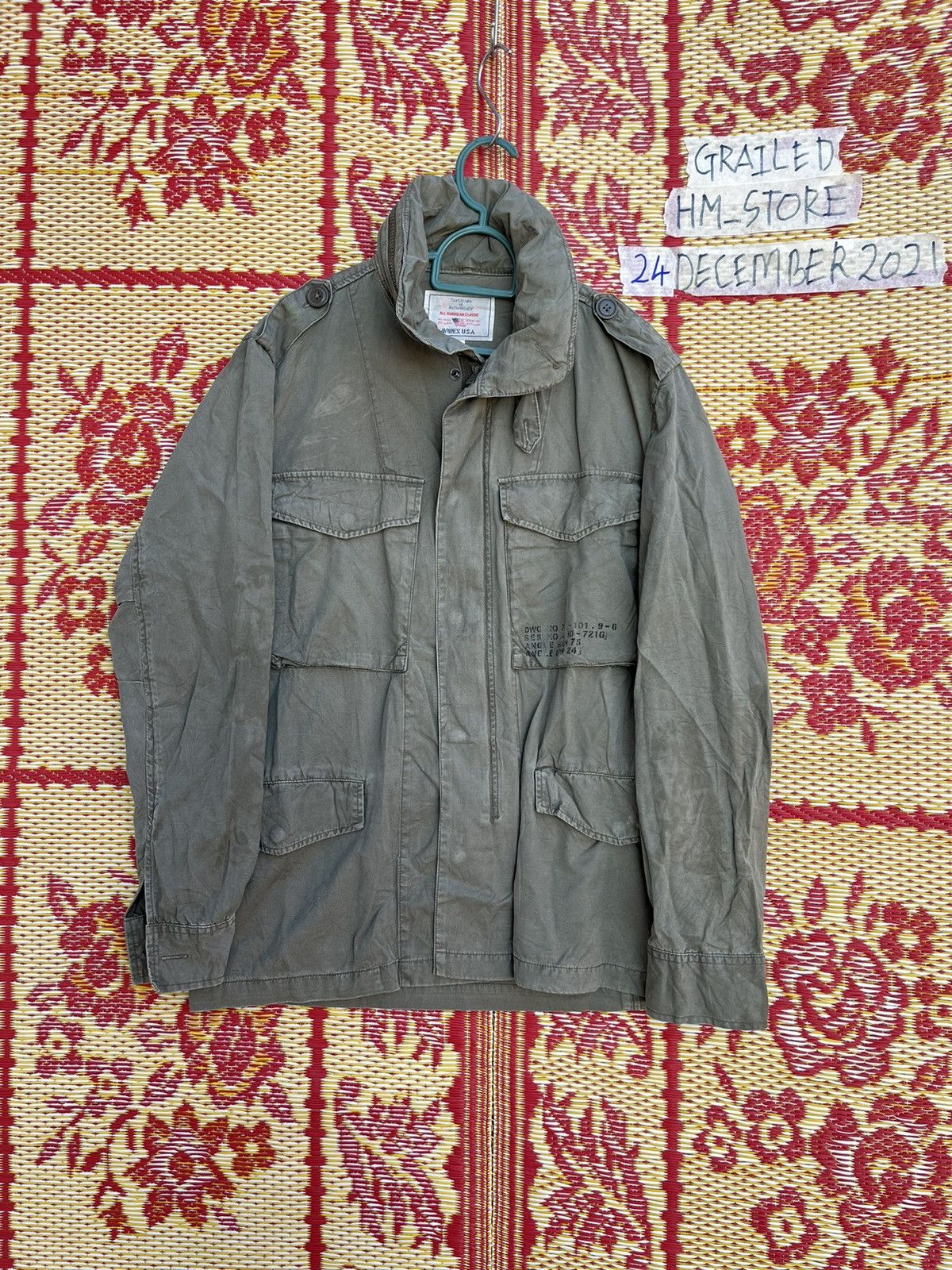 Avirex (A93). AVIREX M-65 FIELD JACKET Size US M / EU 48-50 / 2 - 1 Thumbnail