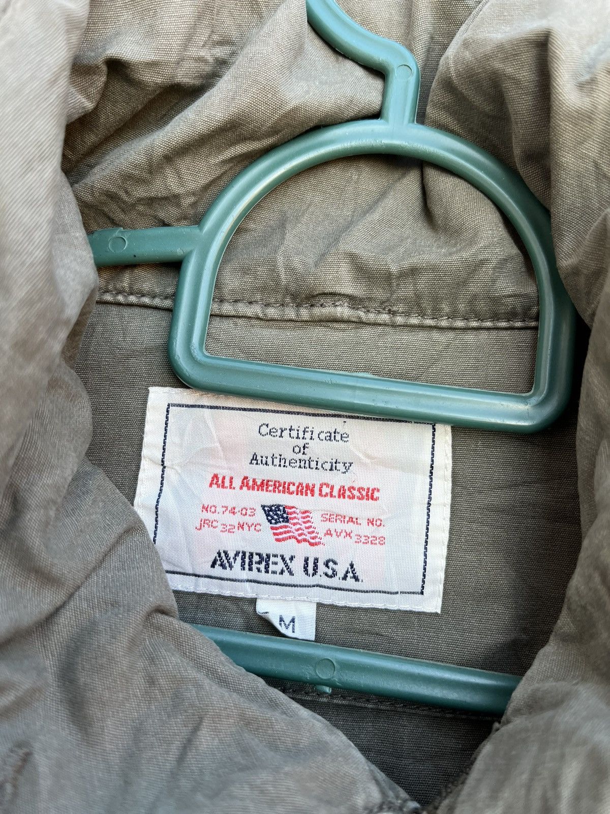Avirex (A93). AVIREX M-65 FIELD JACKET Size US M / EU 48-50 / 2 - 4 Thumbnail