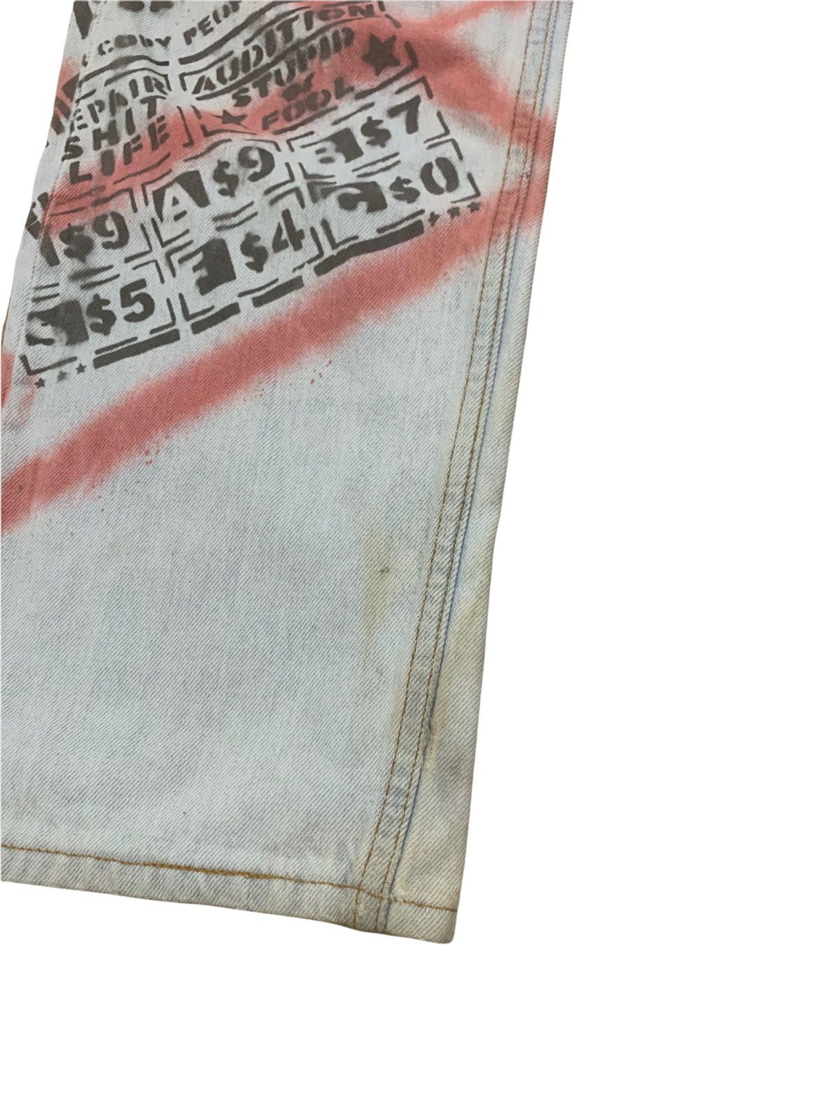 Levi's 🔥Vtg Levi’s Strauss Custom Made Distressed Jeans (P2) Size US 31 - 12 Thumbnail