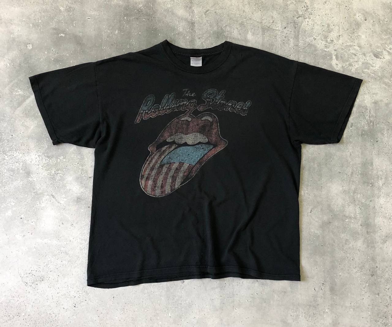 Band Tees The Rolling Stones Tour Of America T Shirt Faded Black XL Size US XL / EU 56 / 4 - 1 Thumbnail