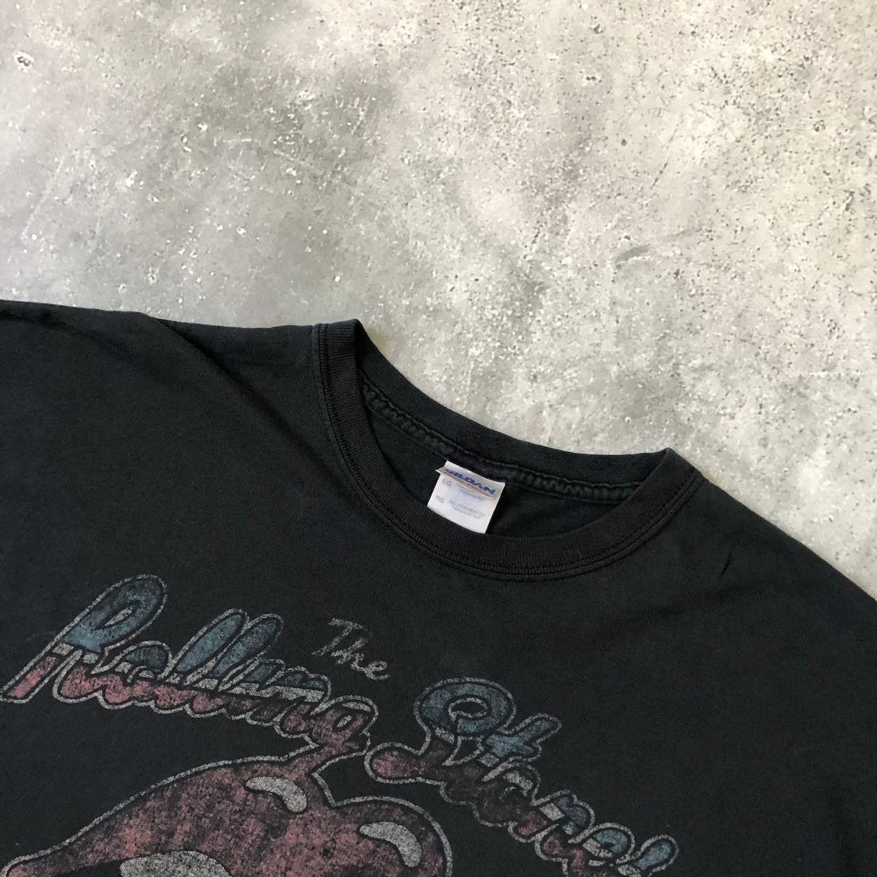 Band Tees The Rolling Stones Tour Of America T Shirt Faded Black XL Size US XL / EU 56 / 4 - 6 Thumbnail