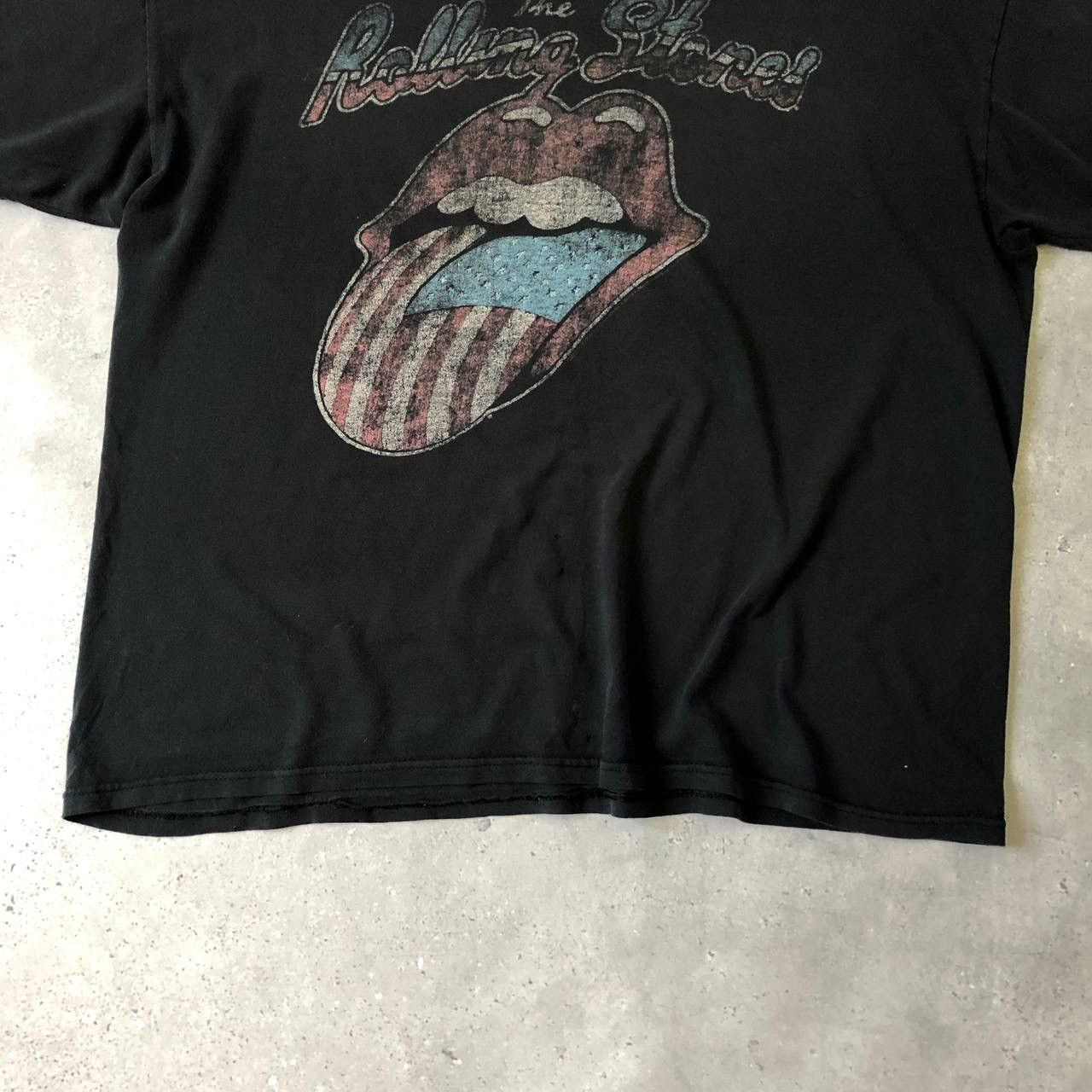 Band Tees The Rolling Stones Tour Of America T Shirt Faded Black XL Size US XL / EU 56 / 4 - 7 Thumbnail