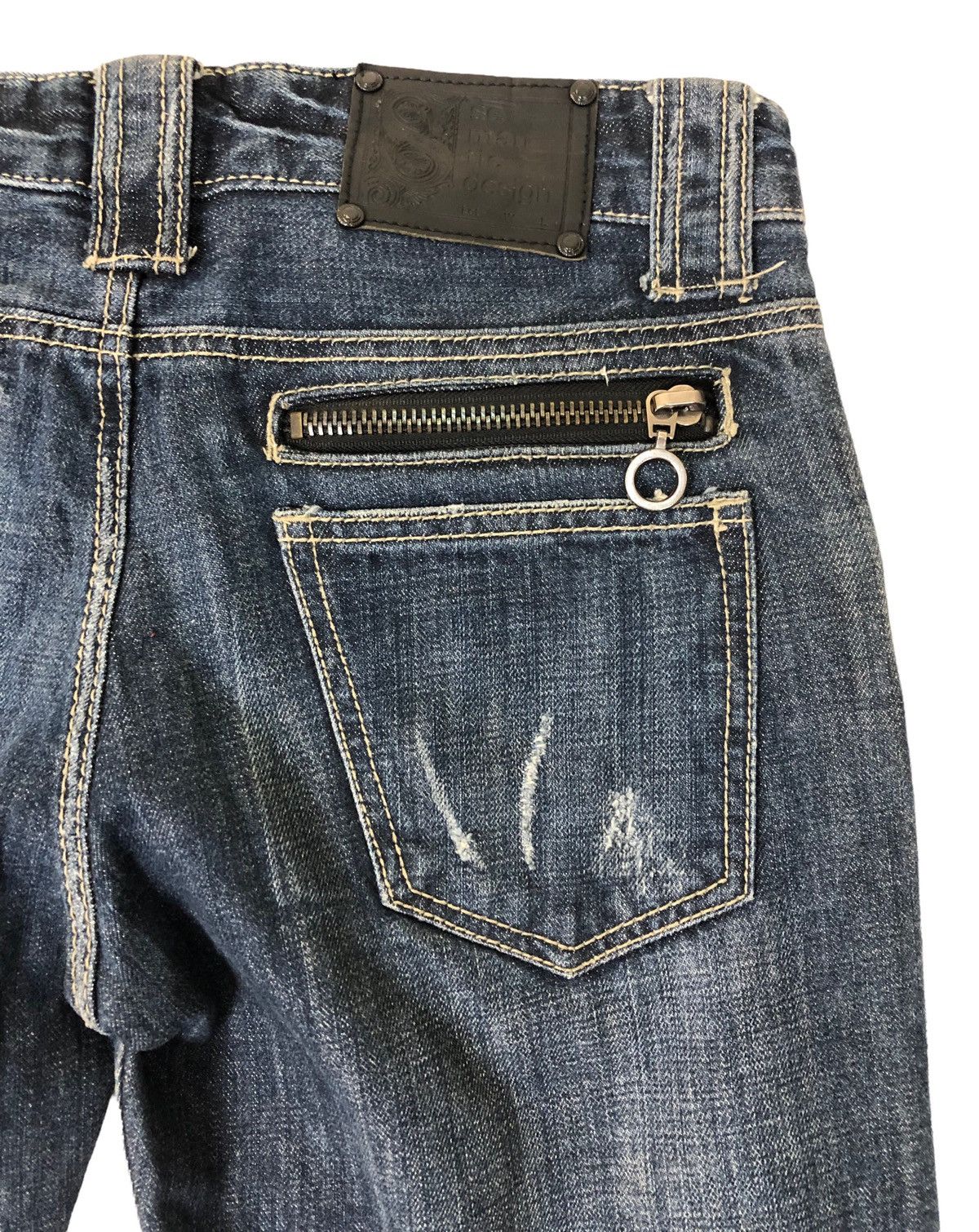 Japanese Brand × Seditionaries Japanese Brand Semantic Design Denim Jeans Size US 30 / EU 46 - 10 Thumbnail