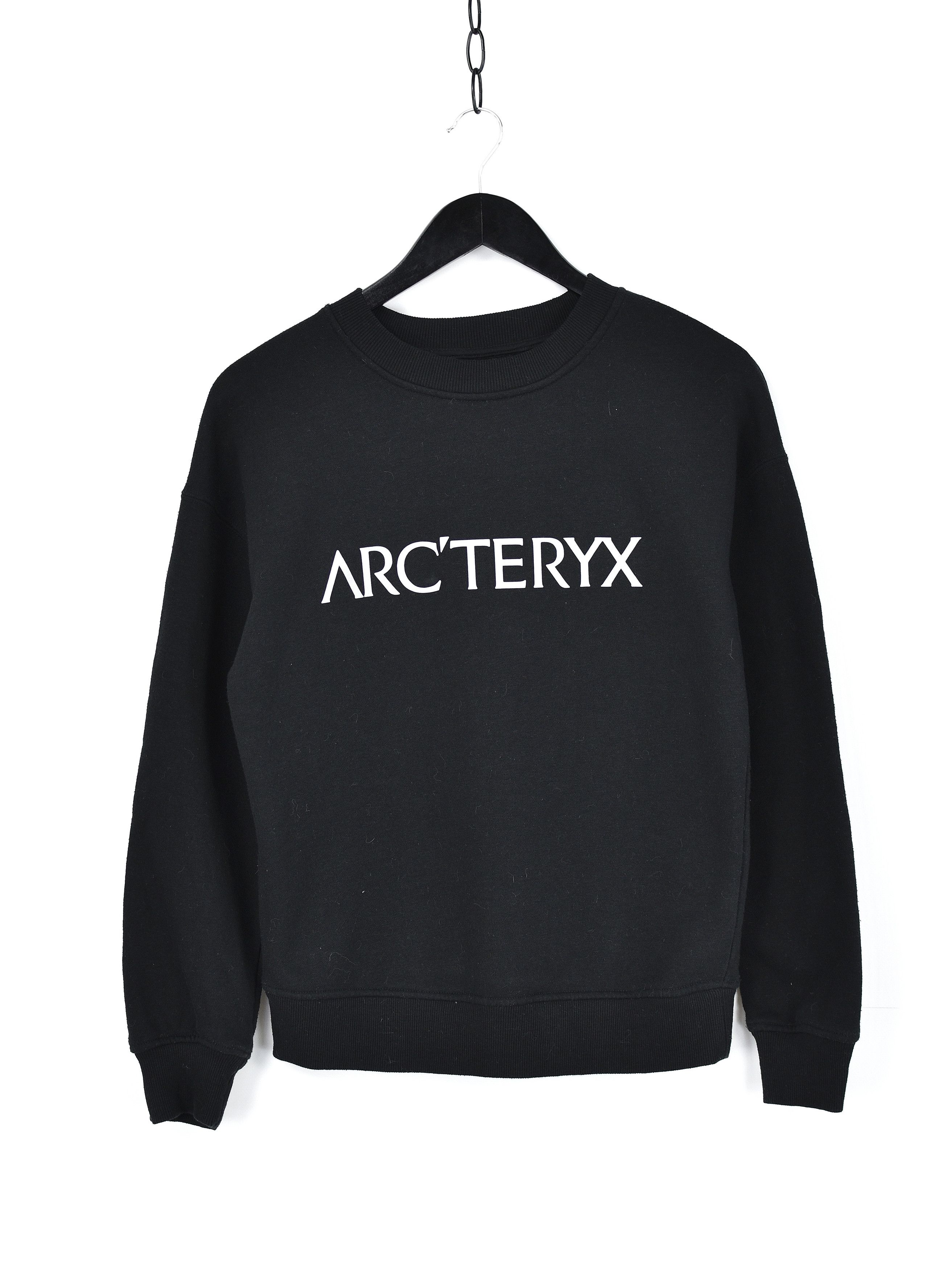 Rare Arc'teryx Embroidered Logo Hoodie Sweatshirt Size M online