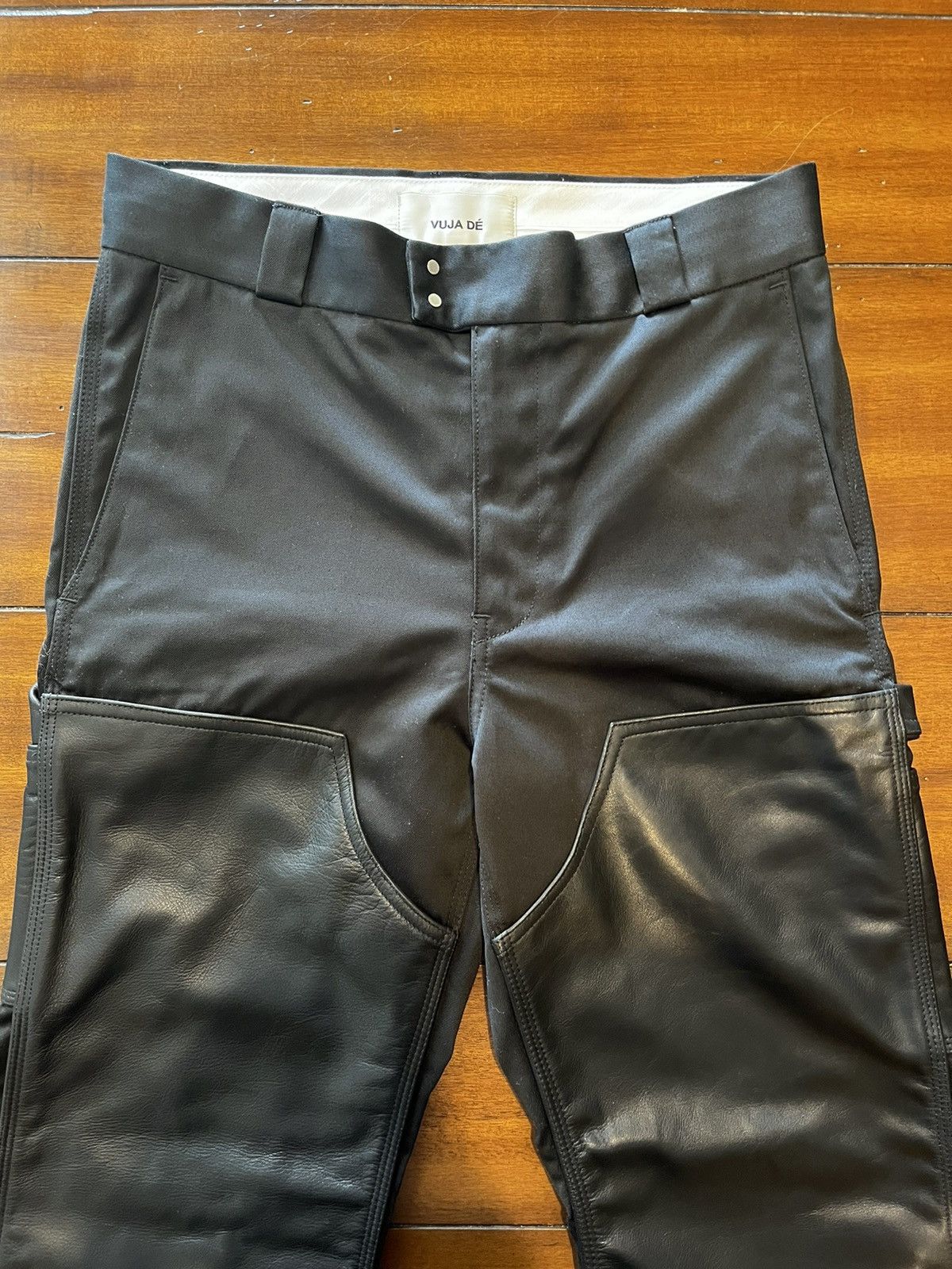 Vuja De VUJA DE - Adagio Leather Trousers - SIZE 2 | Grailed