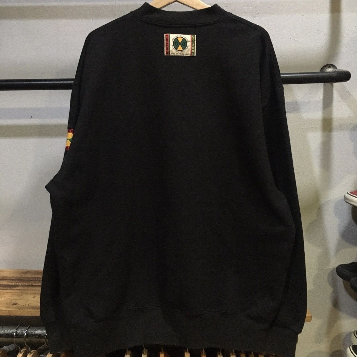 Cross Colours × Rap Tees RARE‼️Cross Colours “Post Hip Hop Nation Academic Hard Wear” Size US XL / EU 56 / 4 - 2 Thumbnail