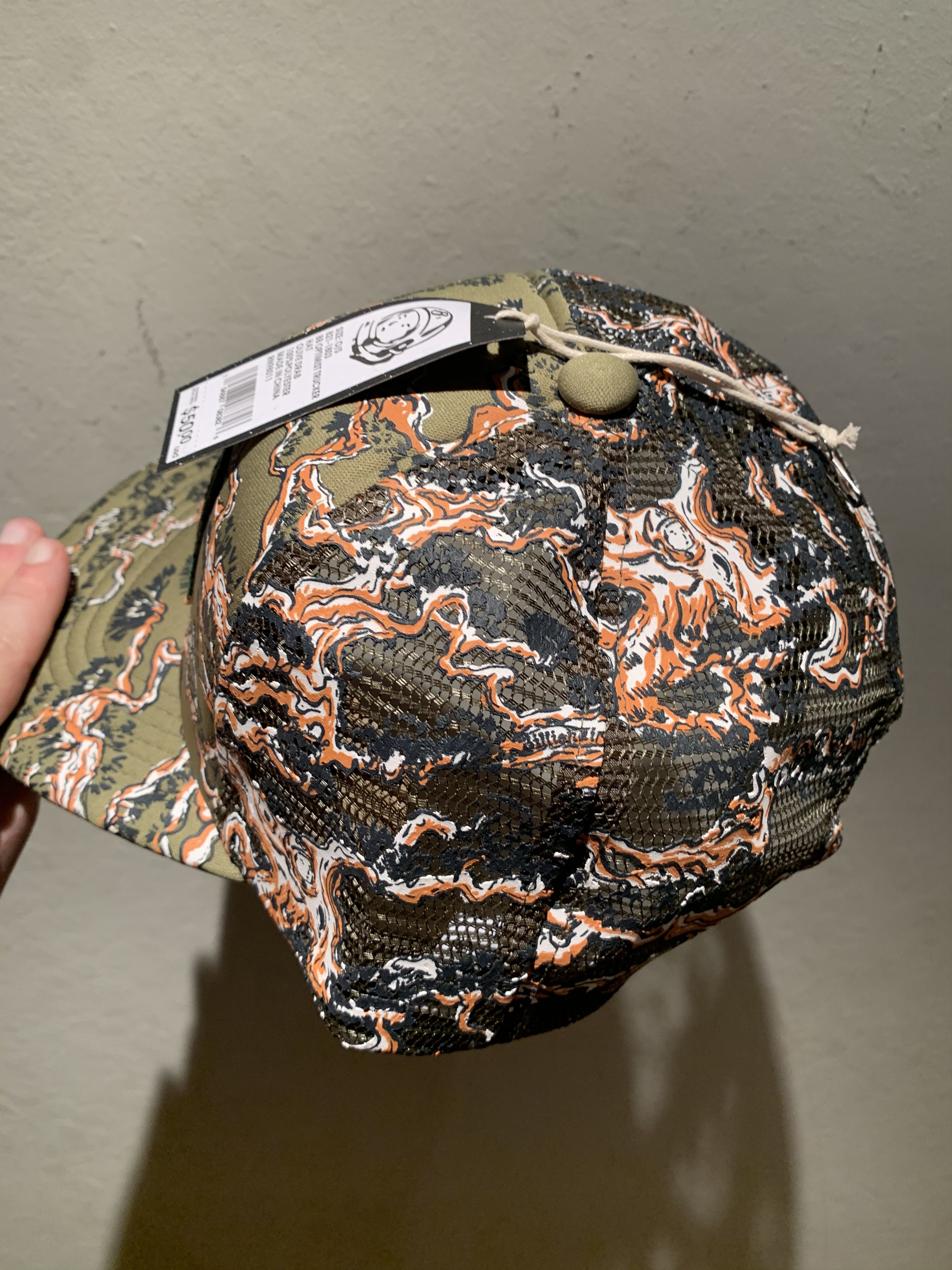 Billionaire Boys Club × Icecream × Pharrell *RARE* New Billionaire Boys Club BBC Patch Trucker Hat Size ONE SIZE - 3 Thumbnail