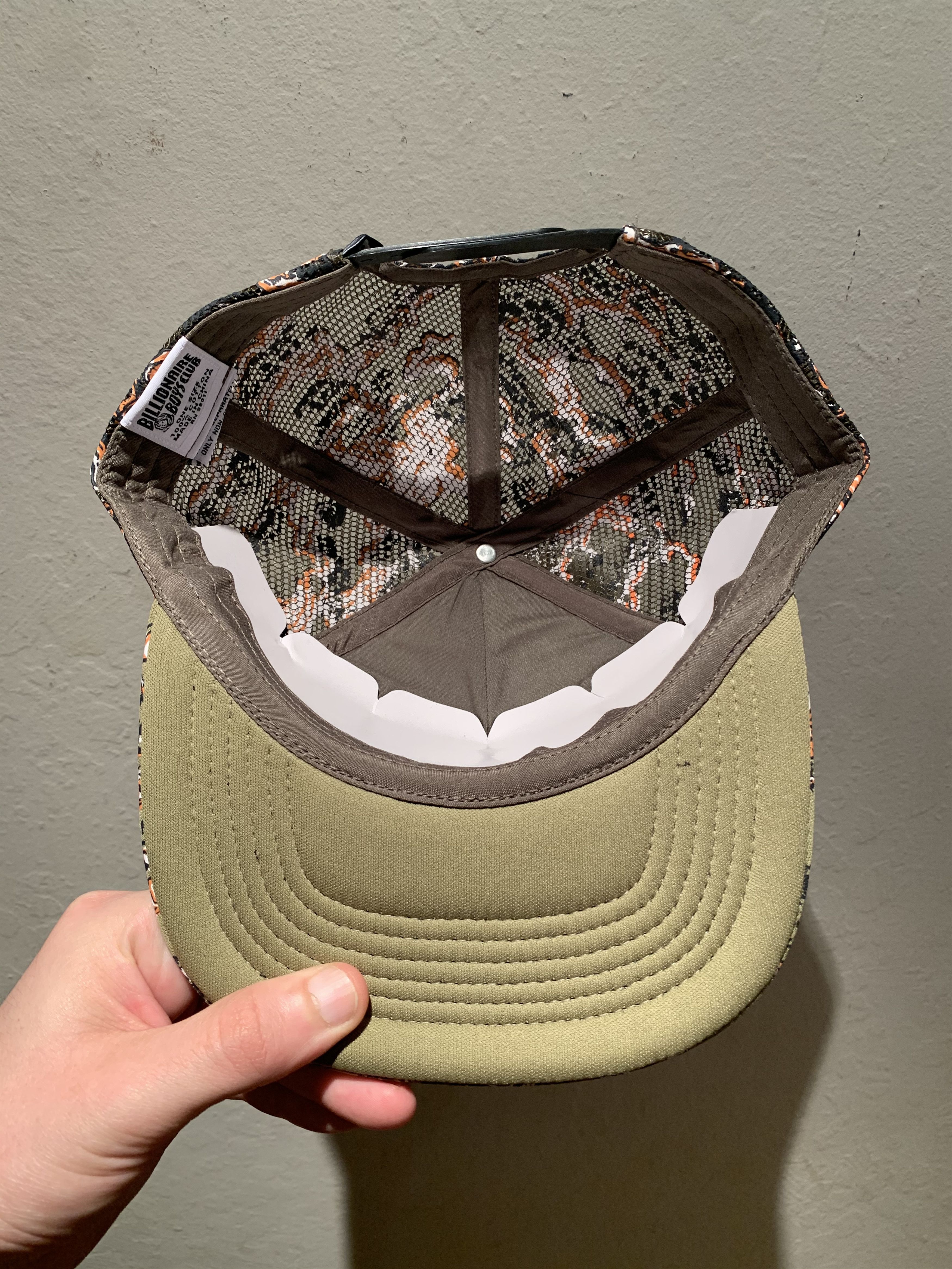 Billionaire Boys Club × Icecream × Pharrell *RARE* New Billionaire Boys Club BBC Patch Trucker Hat Size ONE SIZE - 6 Thumbnail