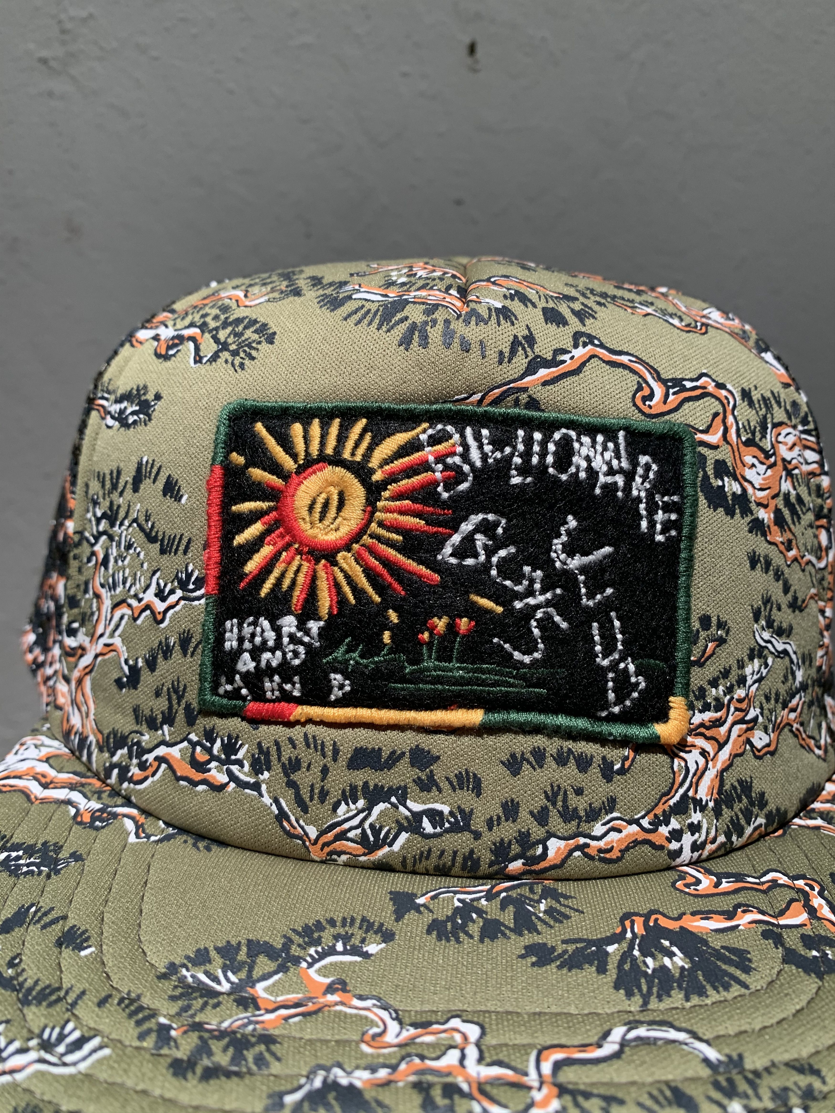 Billionaire Boys Club × Icecream × Pharrell *RARE* New Billionaire Boys Club BBC Patch Trucker Hat Size ONE SIZE - 2 Thumbnail