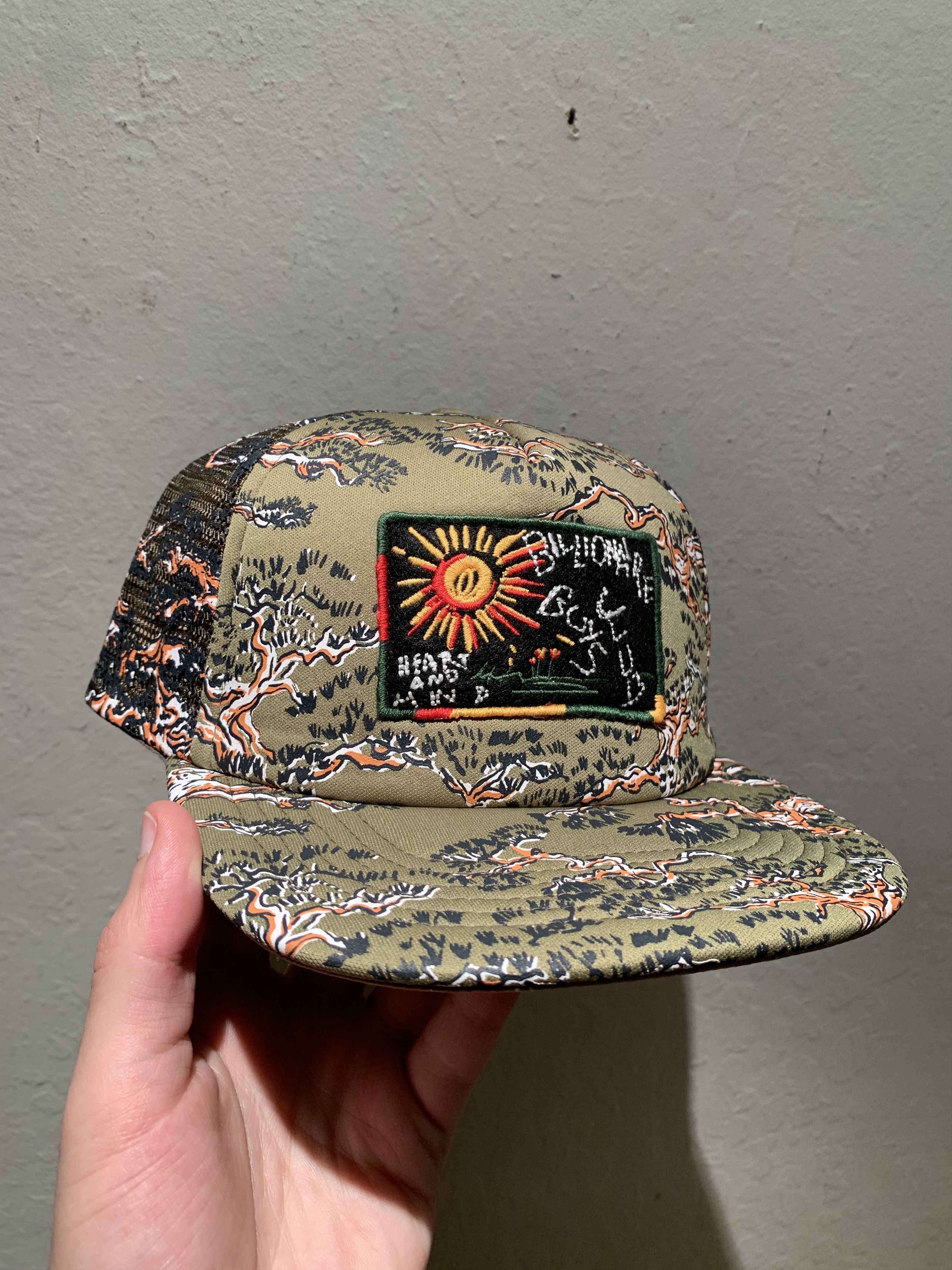 Billionaire Boys Club × Icecream × Pharrell *RARE* New Billionaire Boys Club BBC Patch Trucker Hat Size ONE SIZE - 1 Thumbnail