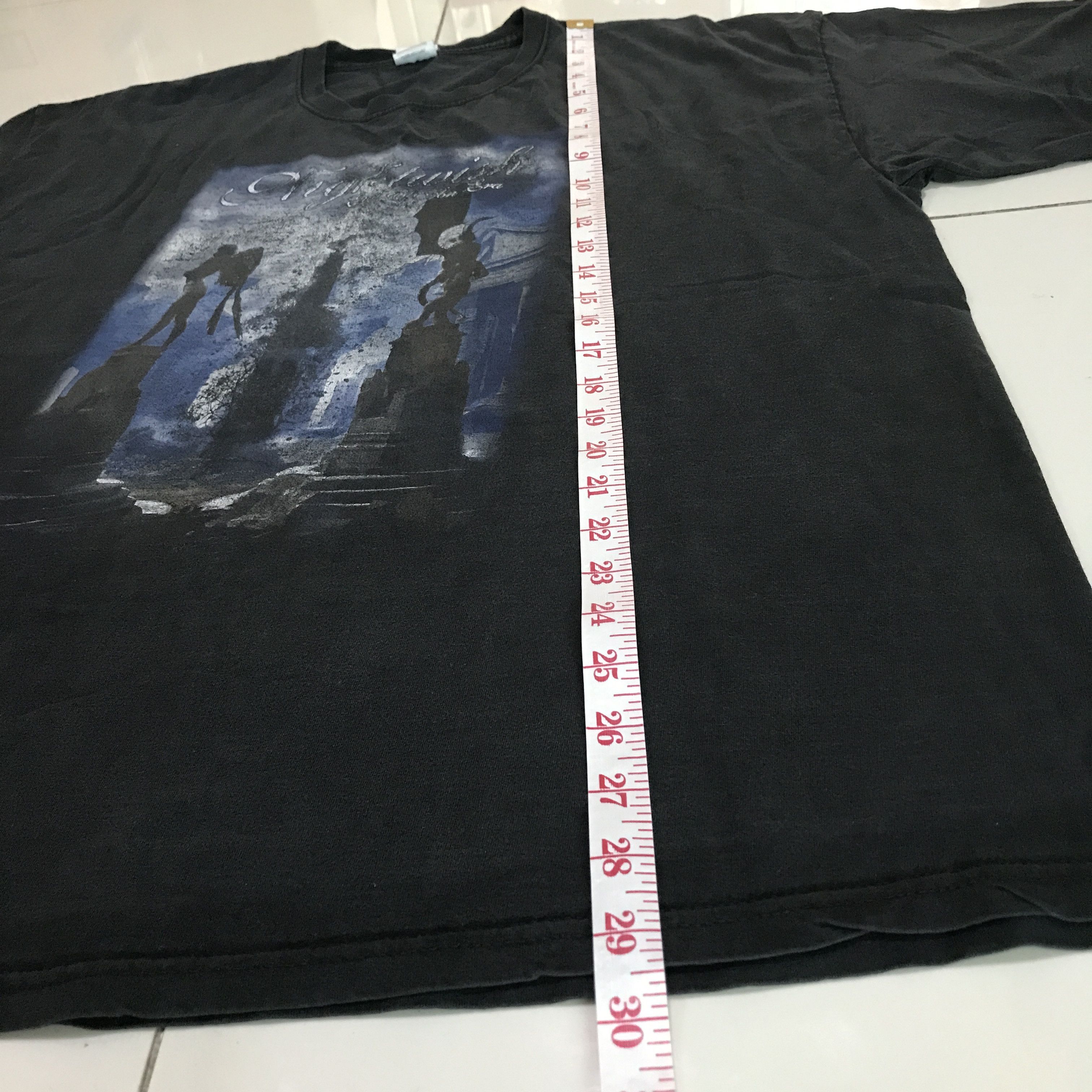Band Tees Vintage Y2K Nightwish Graphic Tee Faded 2XL Gothic metal Size US XXL / EU 58 / 5 - 11 Thumbnail
