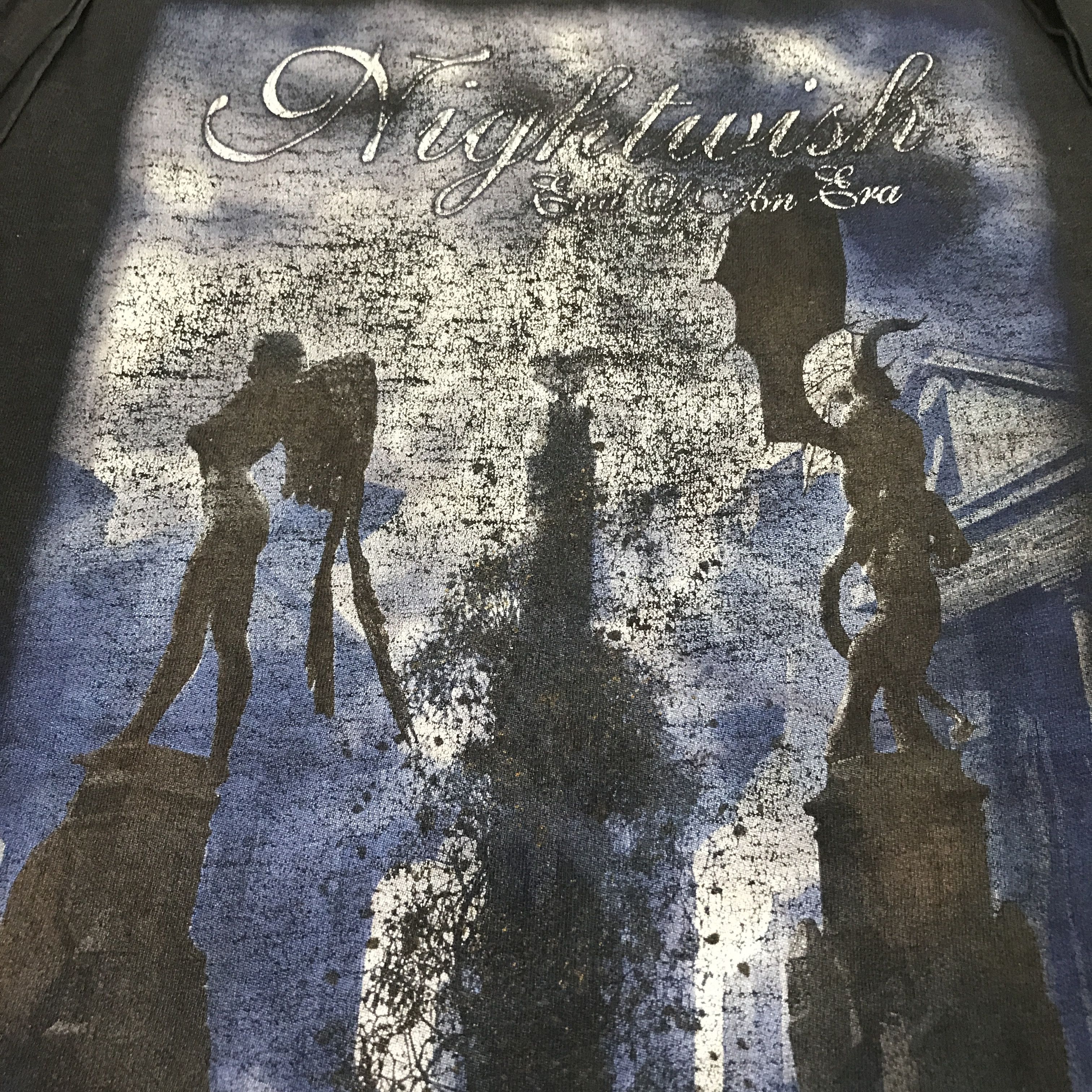 Band Tees Vintage Y2K Nightwish Graphic Tee Faded 2XL Gothic metal Size US XXL / EU 58 / 5 - 3 Thumbnail
