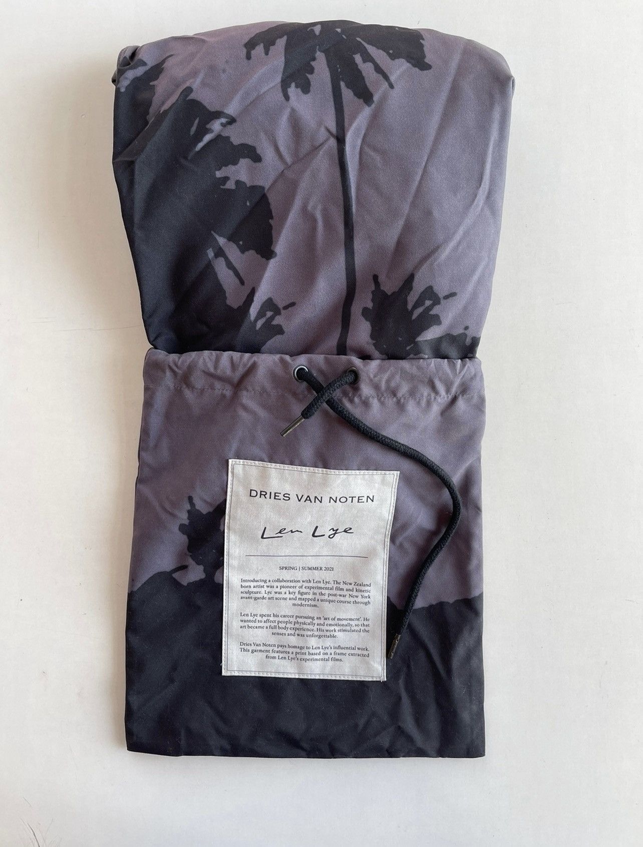Dries Van Noten Dries Van Noten x Len Lye grey palm tree shorts Size US 32 / EU 48 - 6 Thumbnail