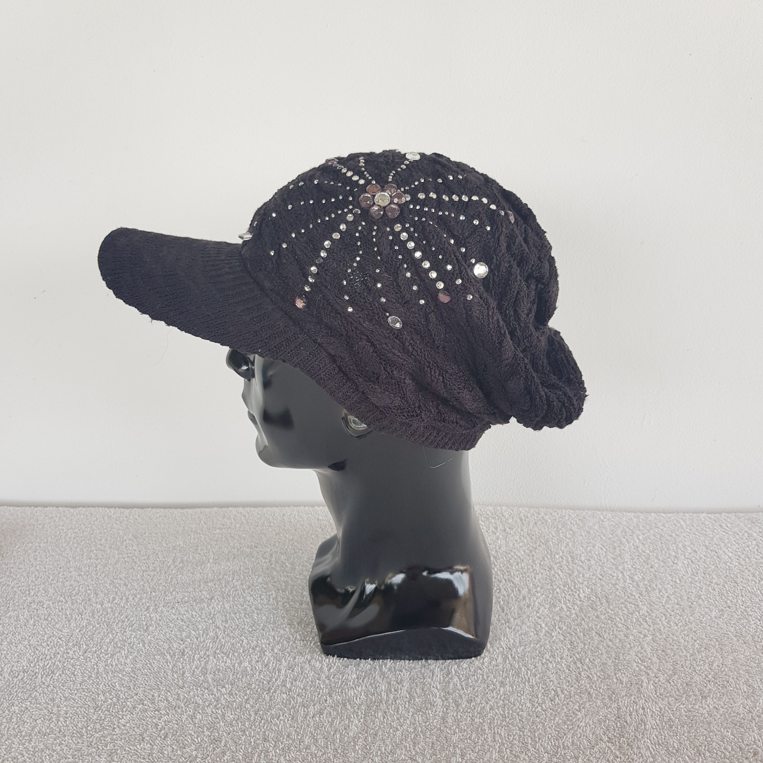 Japanese Brand × Vintage Japanese Hat Beanie Snow Cap Knitted Crochet Hats Size ONE SIZE - 4 Thumbnail