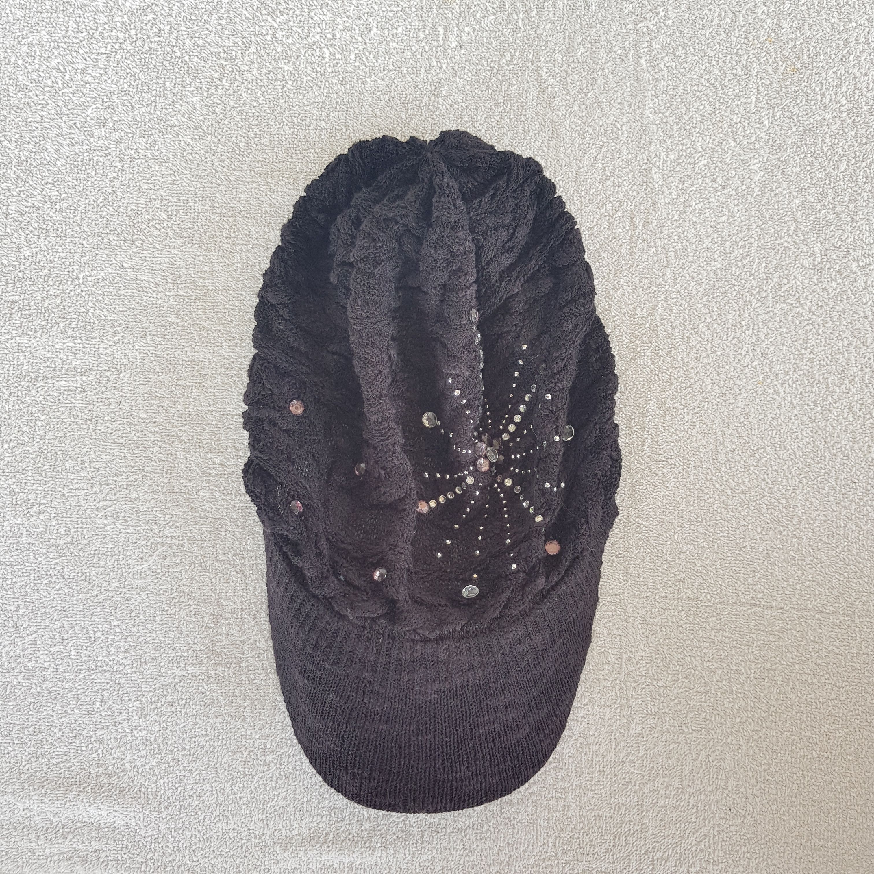 Japanese Brand × Vintage Japanese Hat Beanie Snow Cap Knitted Crochet Hats Size ONE SIZE - 5 Thumbnail