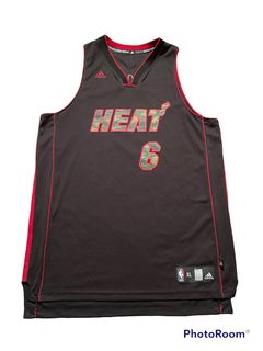 Lebron heat hot sale jersey black