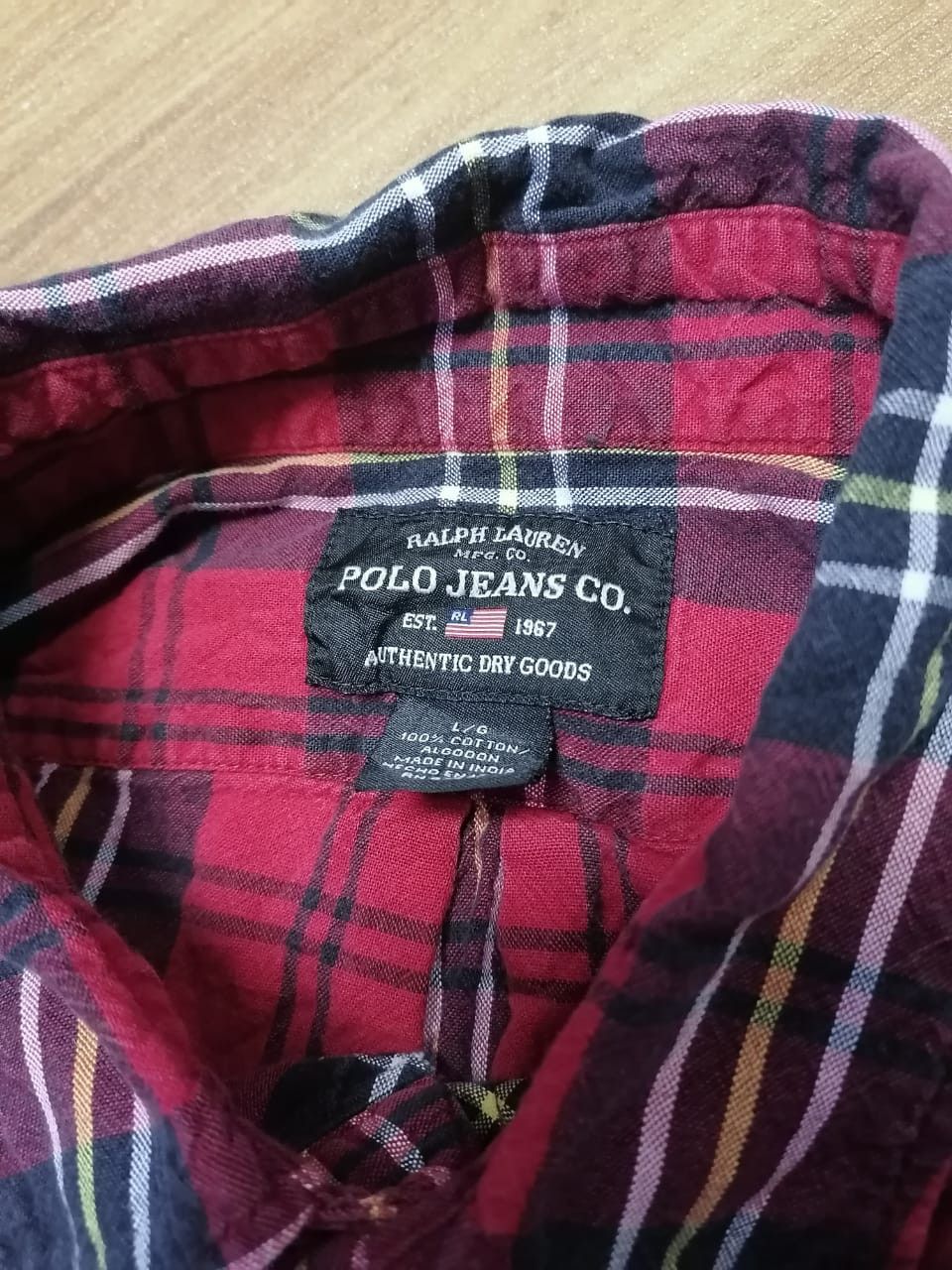 Polo Ralph Lauren Polo Jeans Ralph Lauren Flannel Size US L / EU 52-54 / 3 - 4 Thumbnail