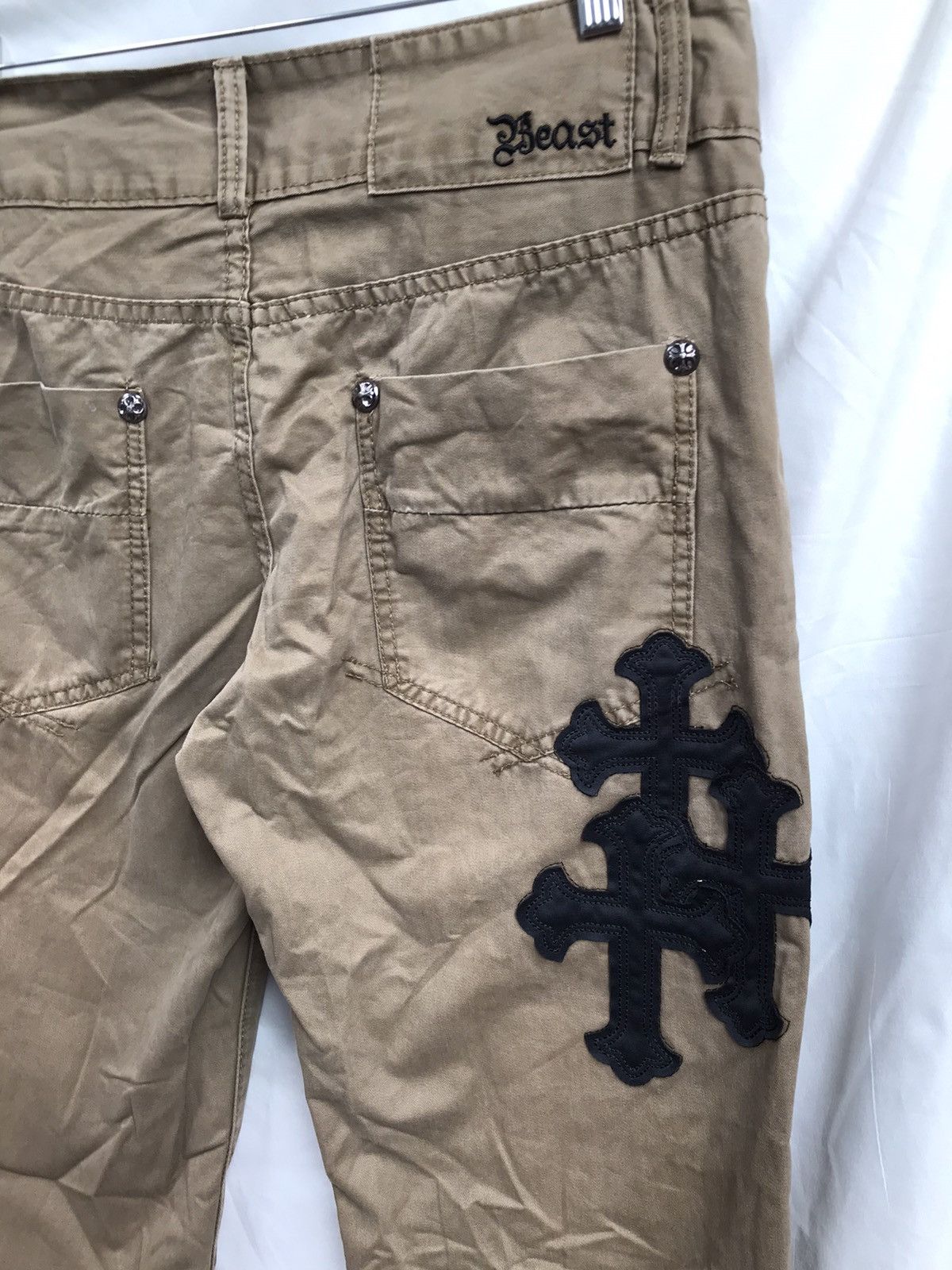 20471120 Statement pants Inspired by Chrome Hearts Pants Size US 31 - 3 Thumbnail
