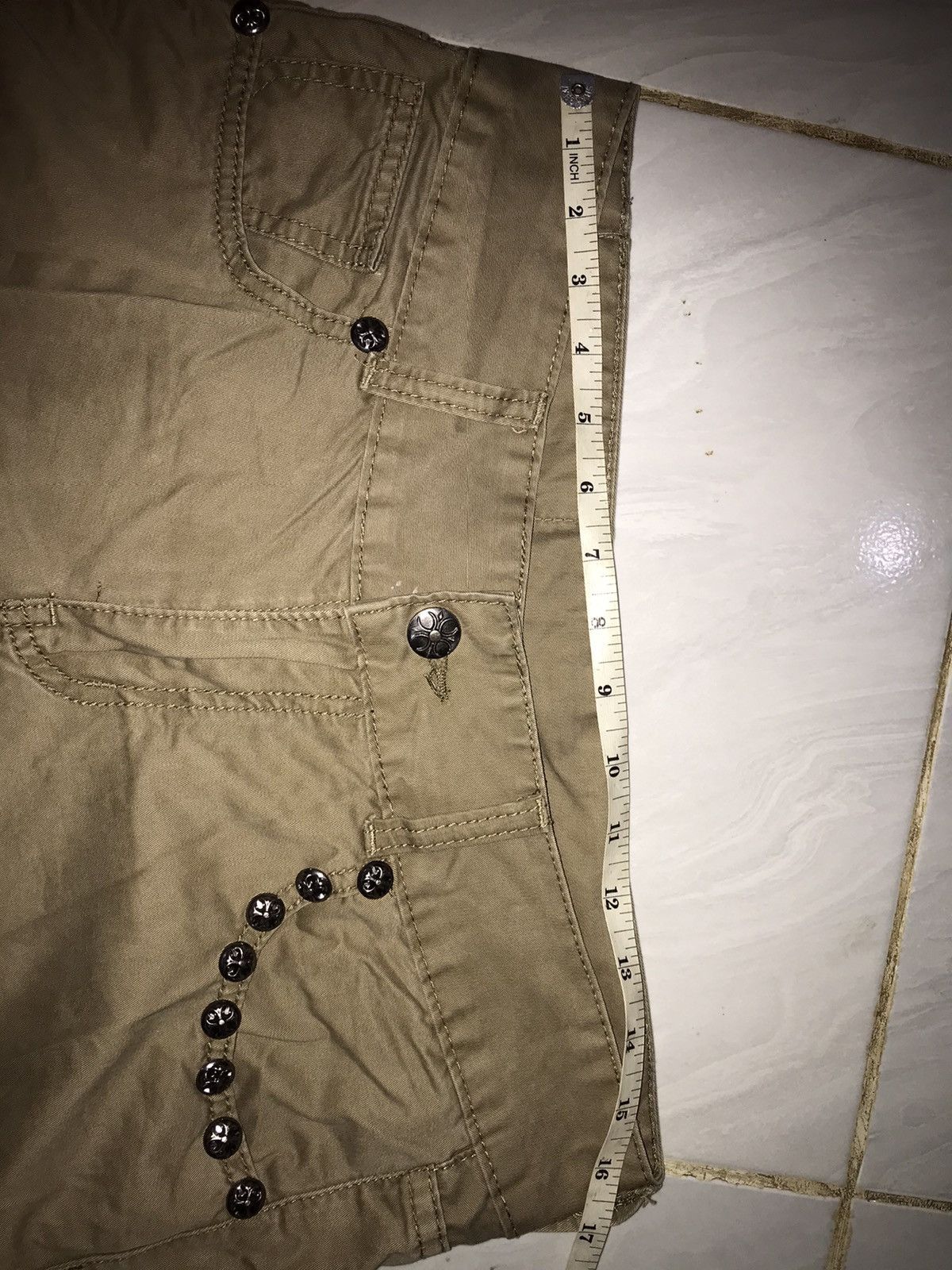 20471120 Statement pants Inspired by Chrome Hearts Pants Size US 31 - 6 Thumbnail