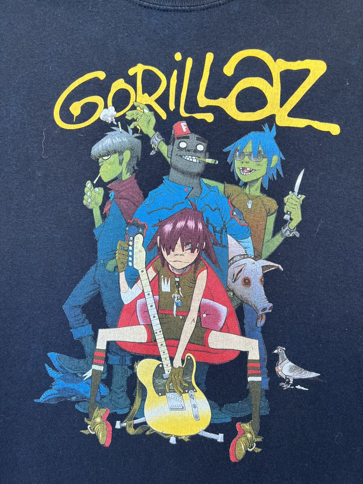 Band Tees Vintage gorillaz Tee like the prodigy limp bizkit deftones Size US L / EU 52-54 / 3 - 6 Thumbnail