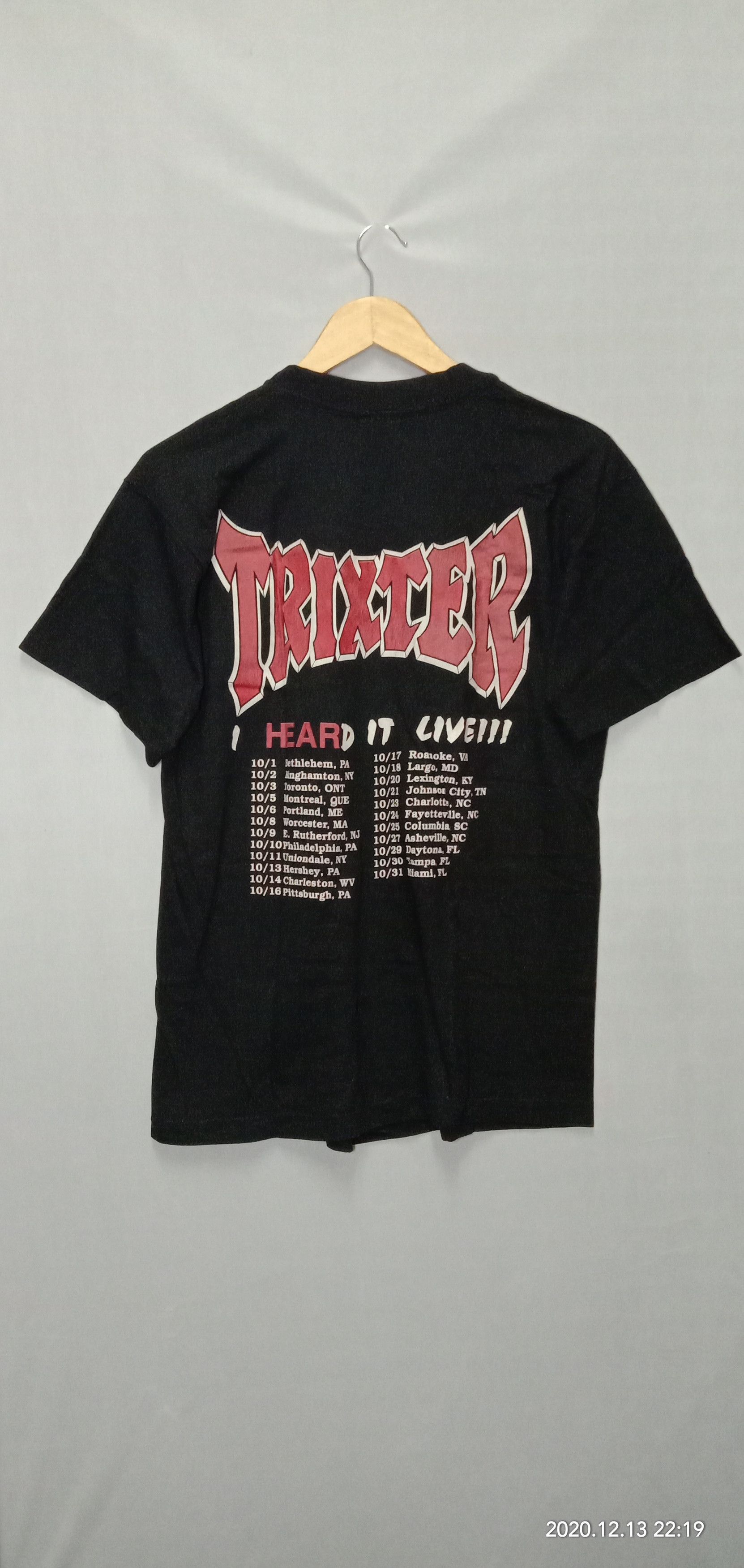Band Tees × Giant × Vintage Vintage Trixter 1991 I heard it Live line up Size US L / EU 52-54 / 3 - 2 Thumbnail
