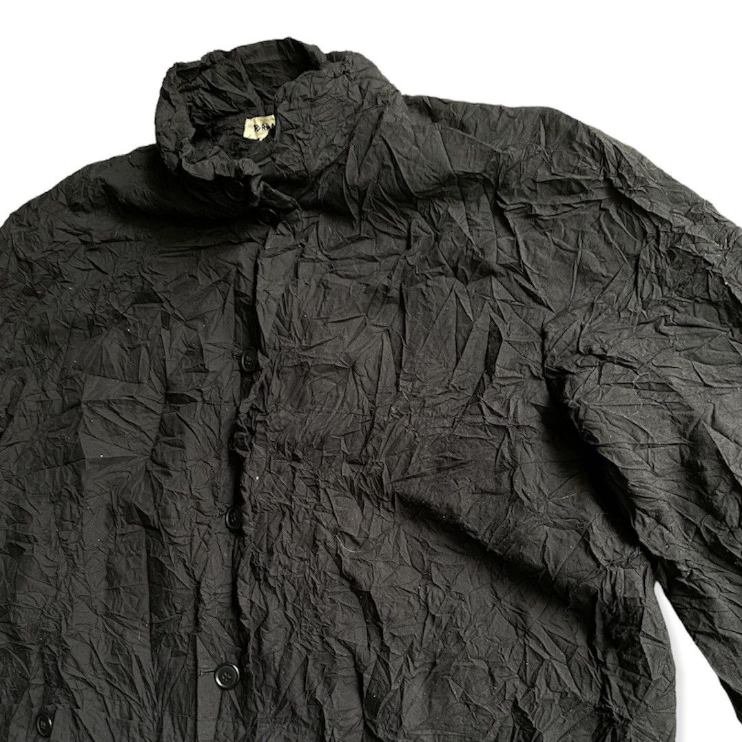 Issey Miyake Vintage Issey Miyake Permanent Wrinkle Oversize Coat Size US M / EU 48-50 / 2 - 2 Thumbnail