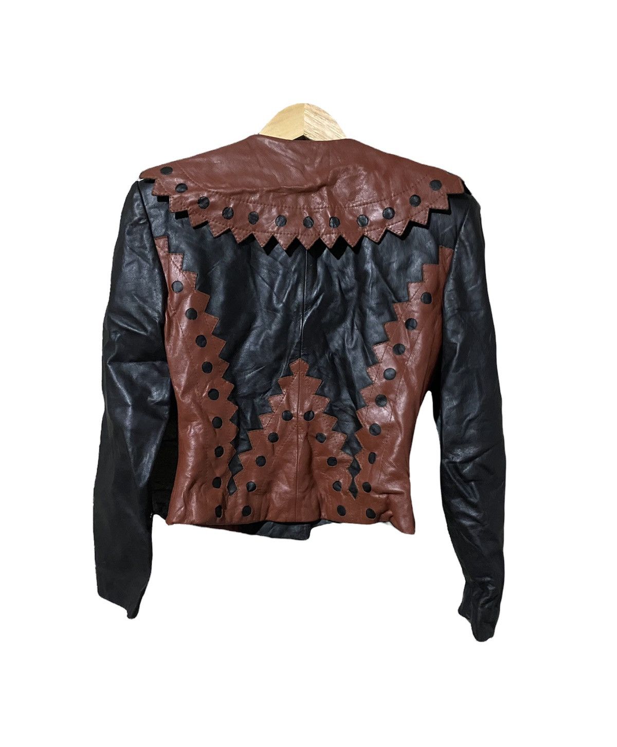 Leather 🔥SALE🔥JUNG YEON SOO COSTUME STYLE LEATHER JACKET Size US XS / EU 42 / 0 - 2 Thumbnail