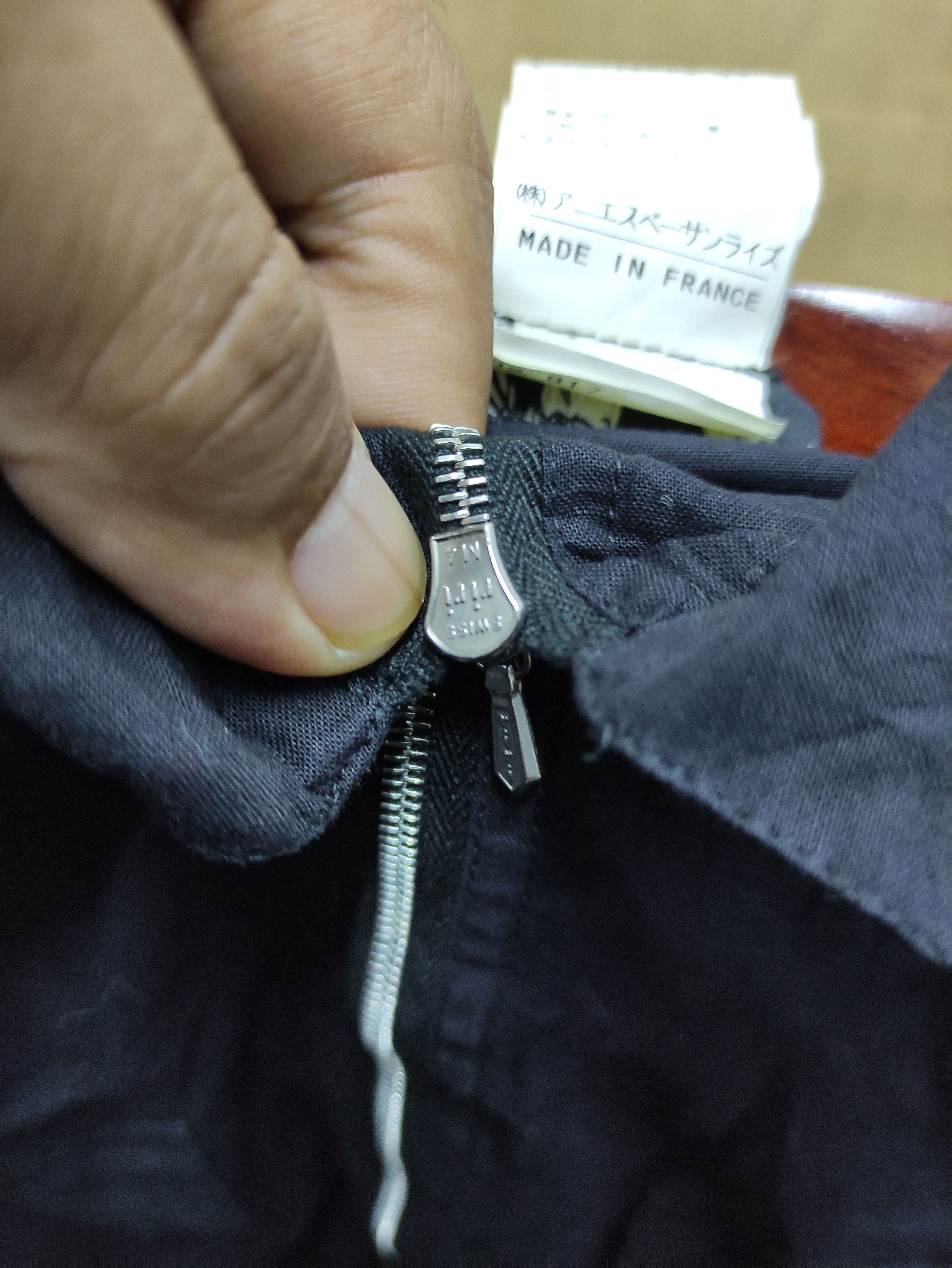 agnes b. AGNES B. VINTAGE ZIP UP SHIRT Size US L / EU 52-54 / 3 - 3 Thumbnail