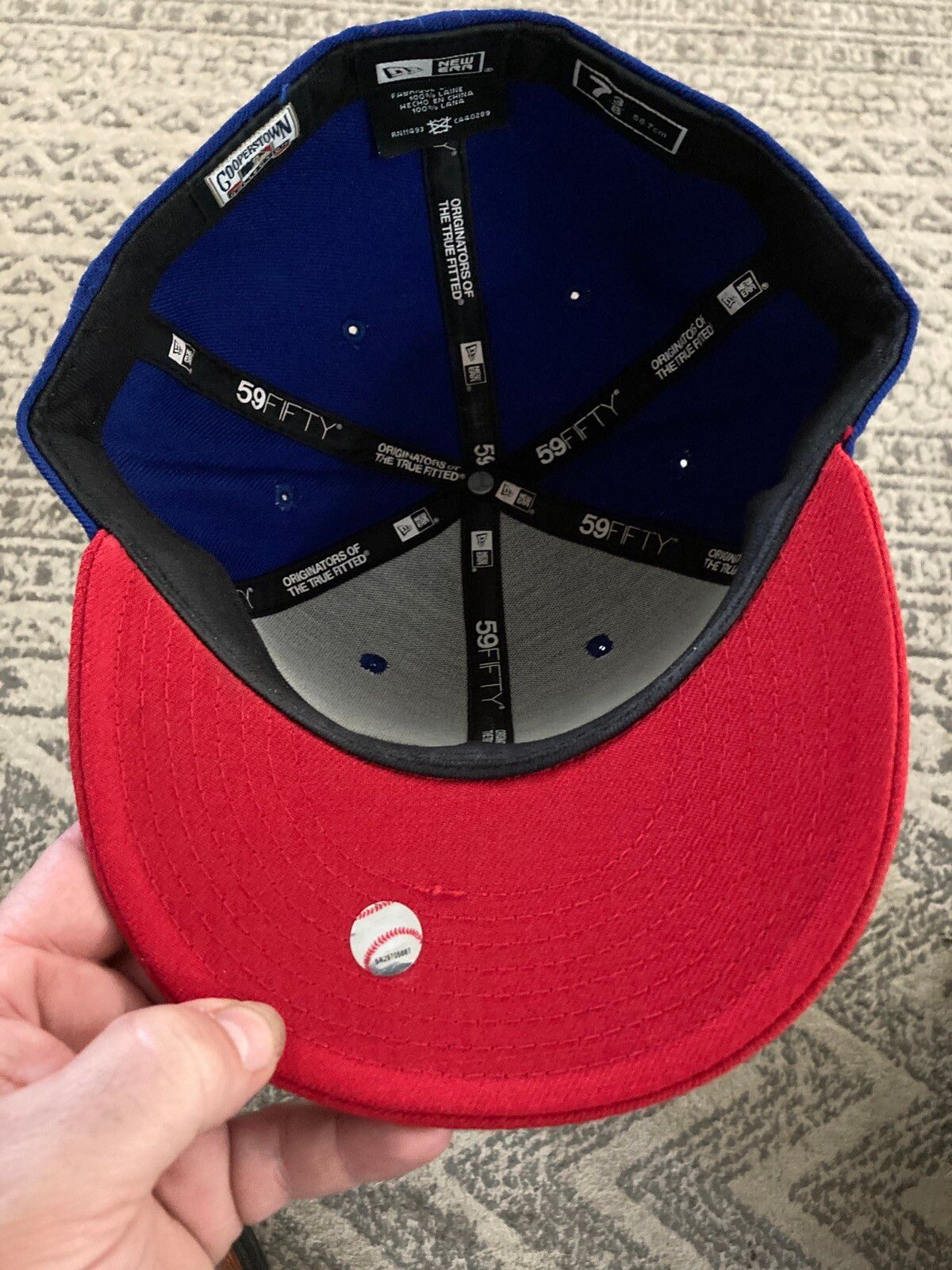 New Era Toronto Blue Jays MLB New Era Baseball Cap Hat cooperstown Size ONE SIZE - 5 Thumbnail