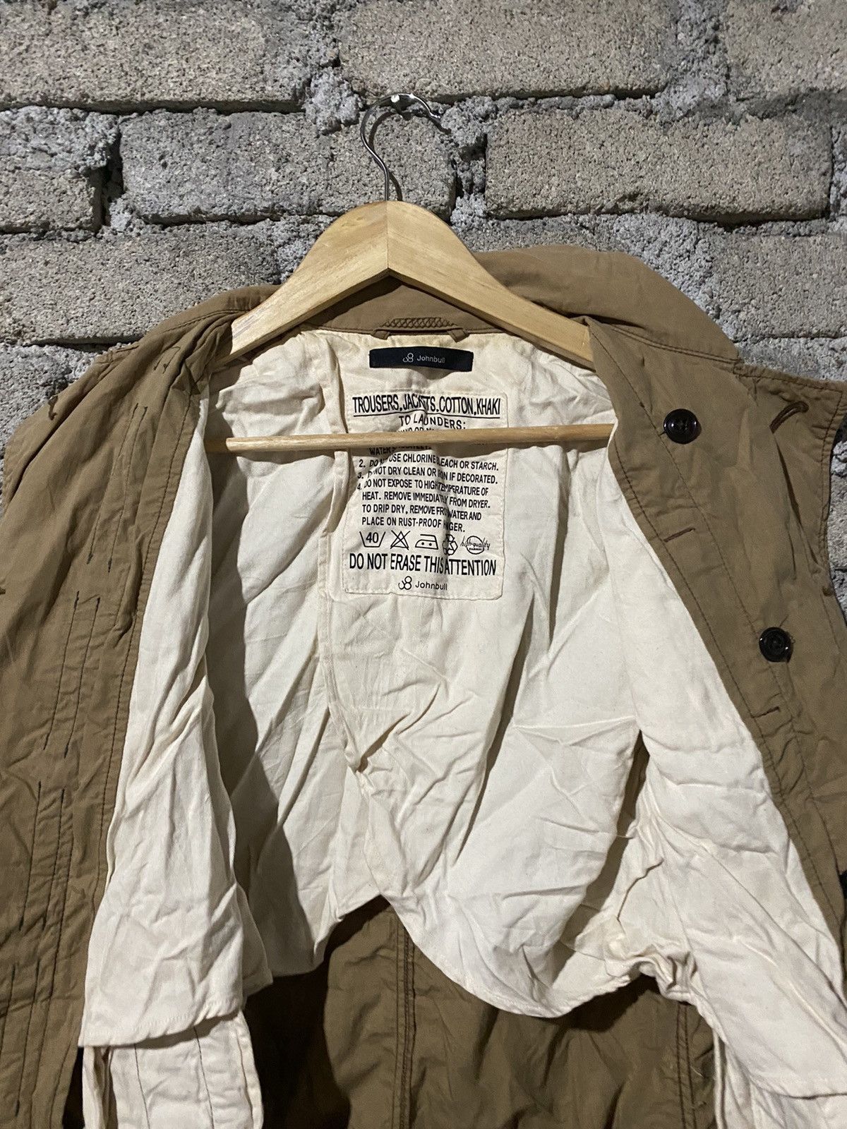 Other 🔥SALE🔥JOHN BULL TROUSERS JACKET COTTON KHAKI Size US S / EU 44-46 / 1 - 6 Thumbnail