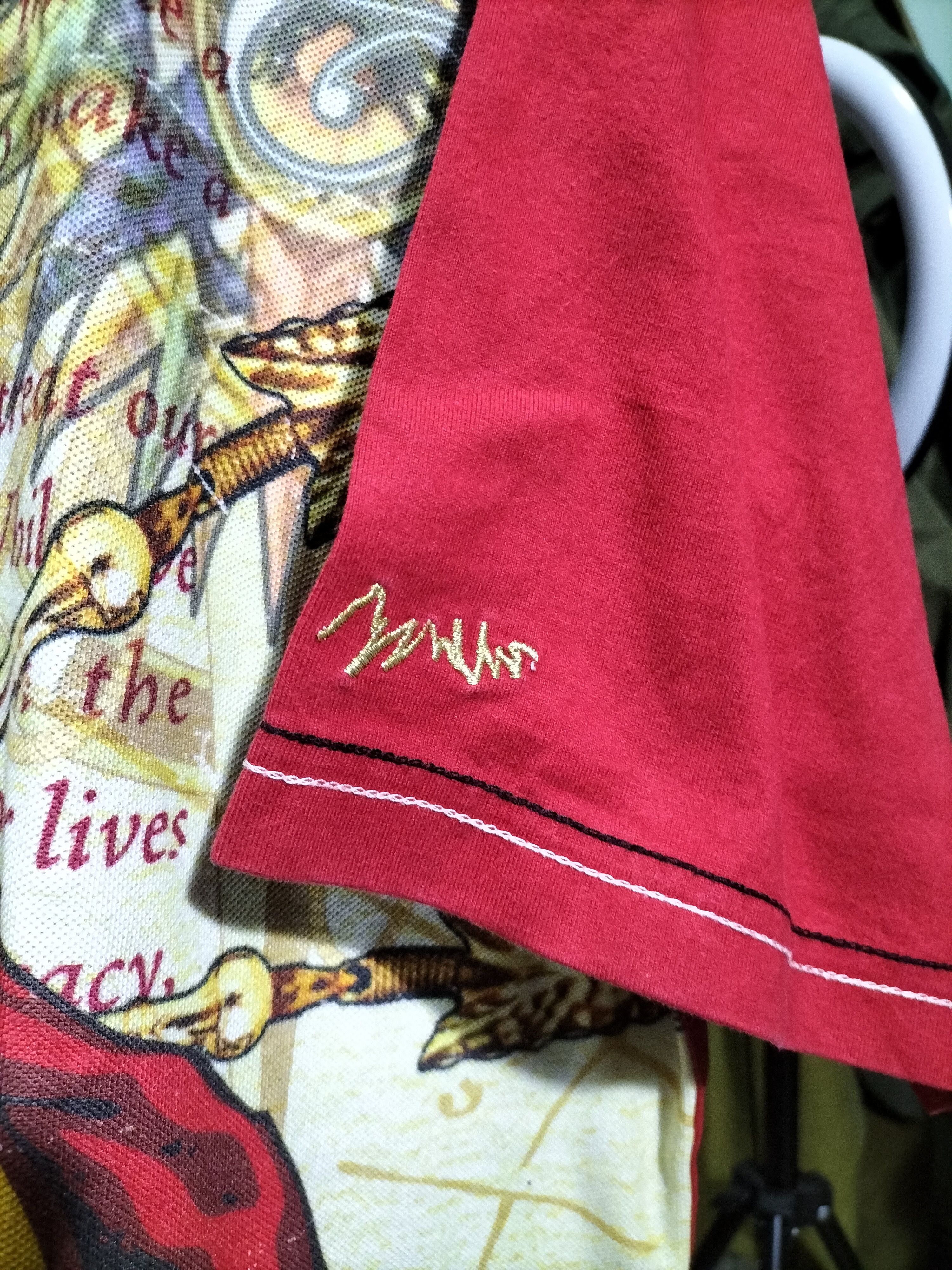 Coogi Vintage Coogi Full Graphics Jesus Rare Embroidery raptees Size US XL / EU 56 / 4 - 5 Thumbnail