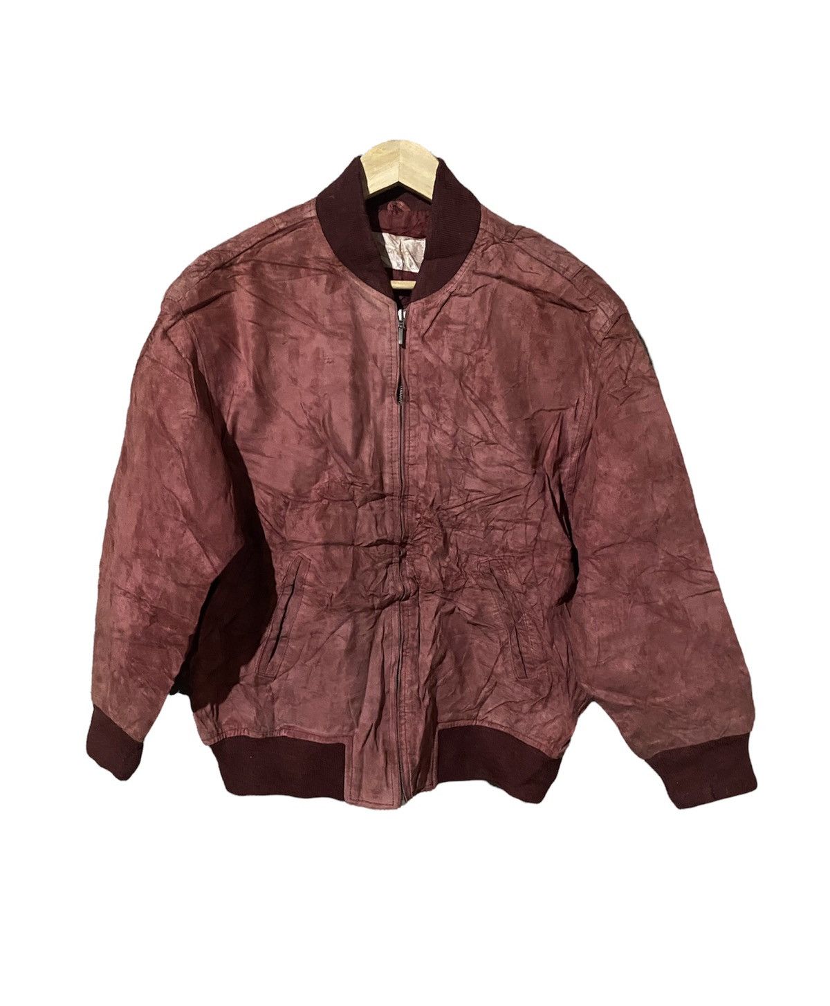 Japanese Brand 🔥SALE🔥PEYTON PLACE SUEDE LEATHER BOMBER JACKET Size US M / EU 48-50 / 2 - 2 Thumbnail