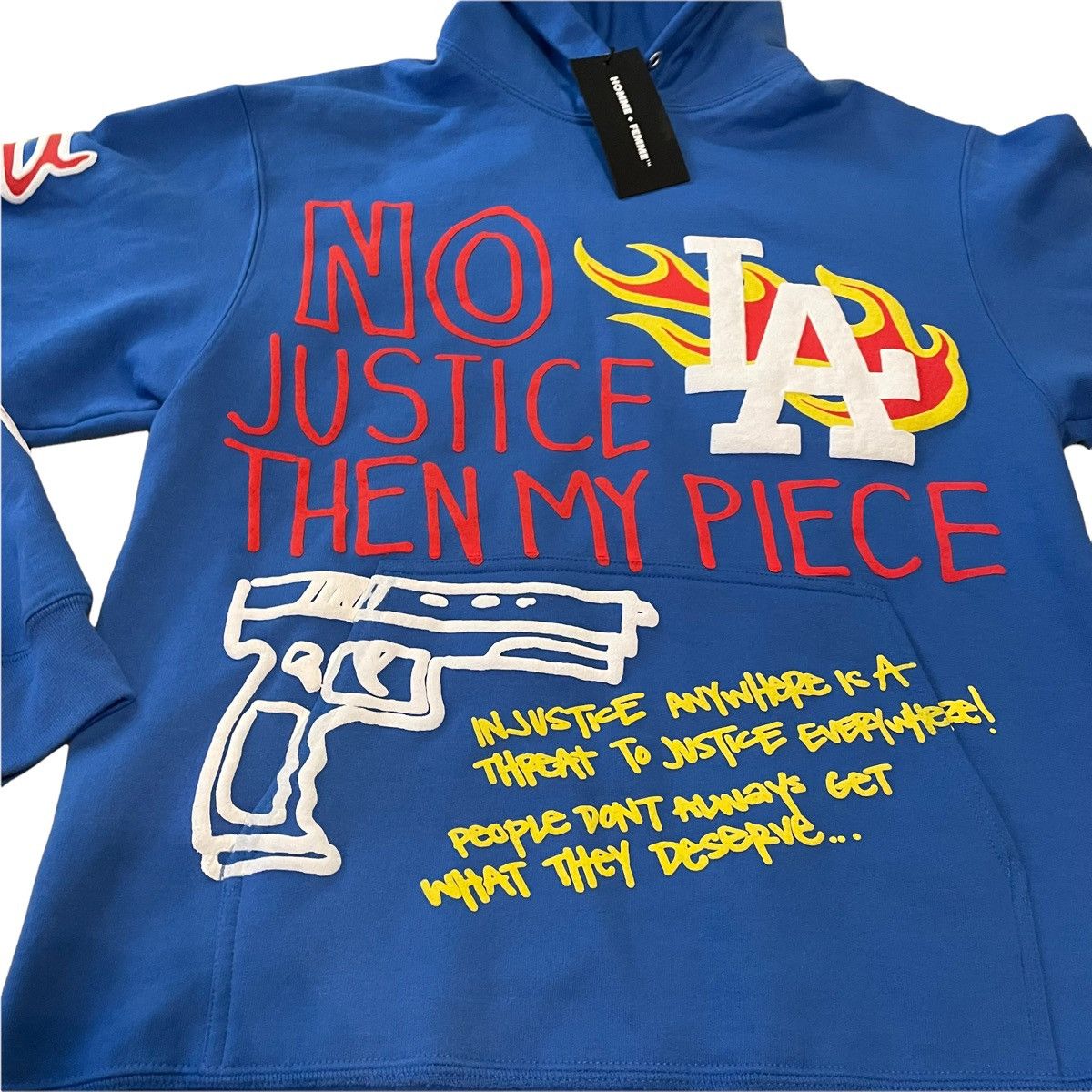 No justice then my piece la hoodie sale