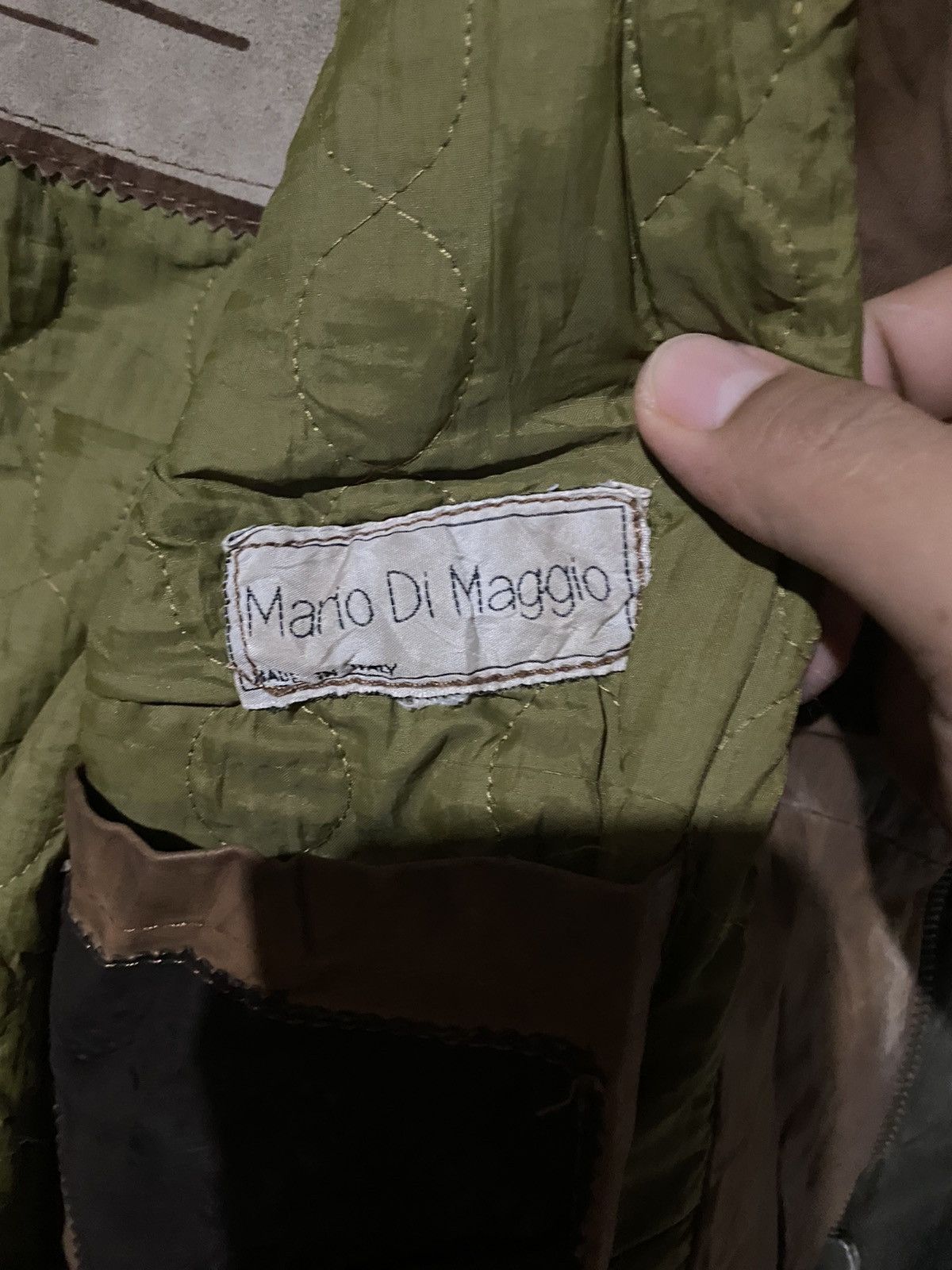 Vintage 🔥SALE🔥MARIO DI MAGGIO ARCTIC DIVISION LEATHER JACKET Size US L / EU 52-54 / 3 - 8 Thumbnail