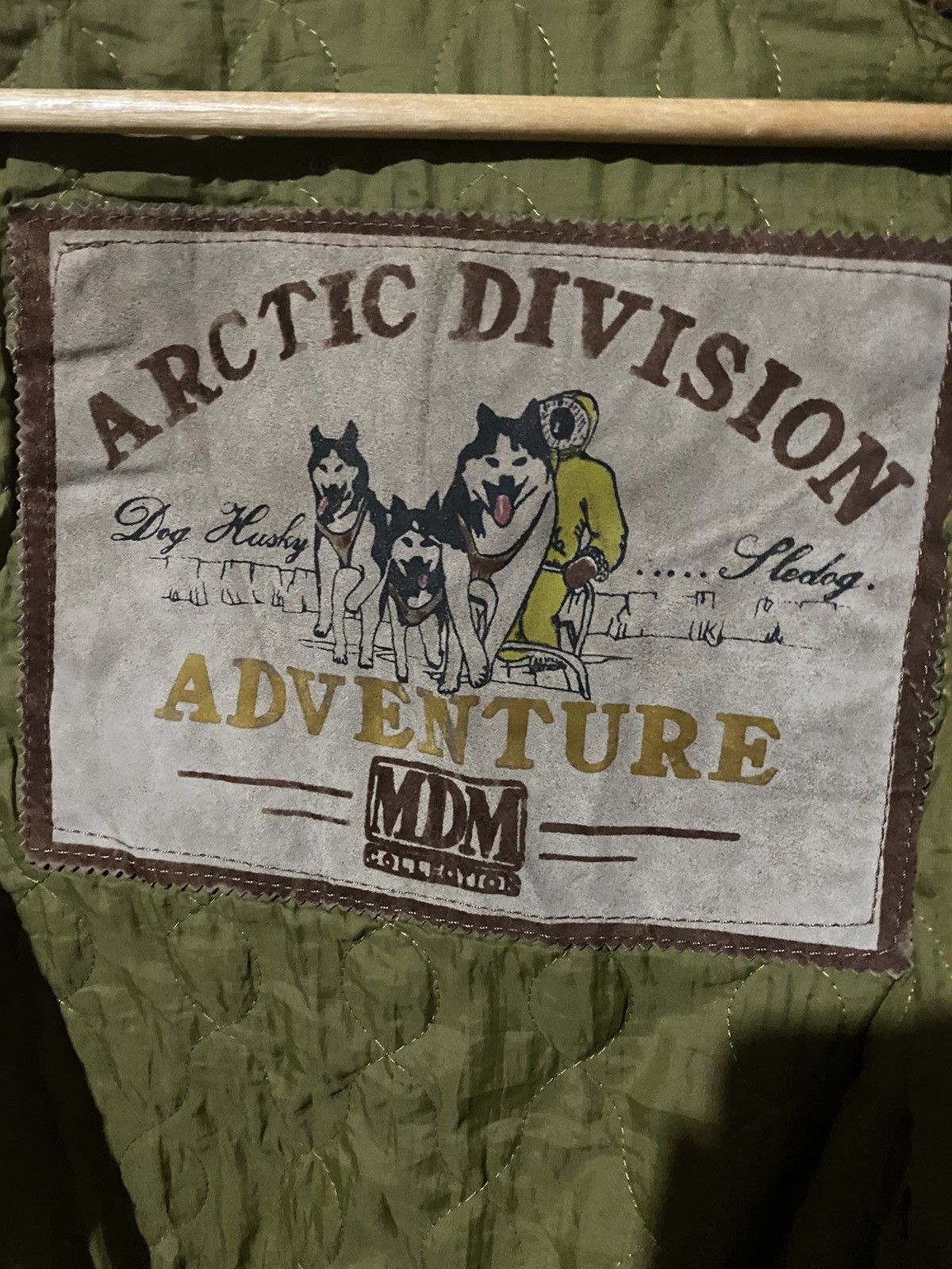 Vintage 🔥SALE🔥MARIO DI MAGGIO ARCTIC DIVISION LEATHER JACKET Size US L / EU 52-54 / 3 - 9 Thumbnail