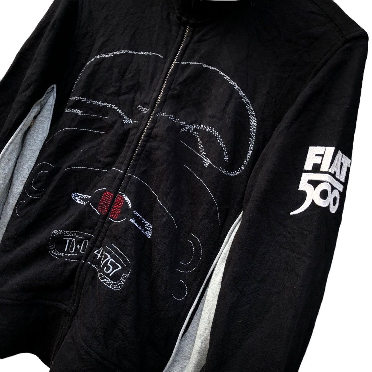 Ferrari Fiat 500 varsity Jacket Size US S / EU 44-46 / 1 - 4 Thumbnail