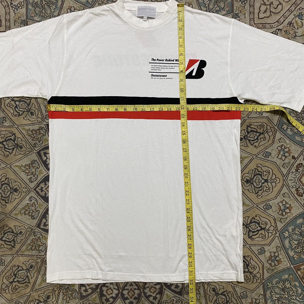 Sports Specialties Vintage Y2K Bridgestone Motorsport Shirt Spellout Size US XL / EU 56 / 4 - 14 Thumbnail