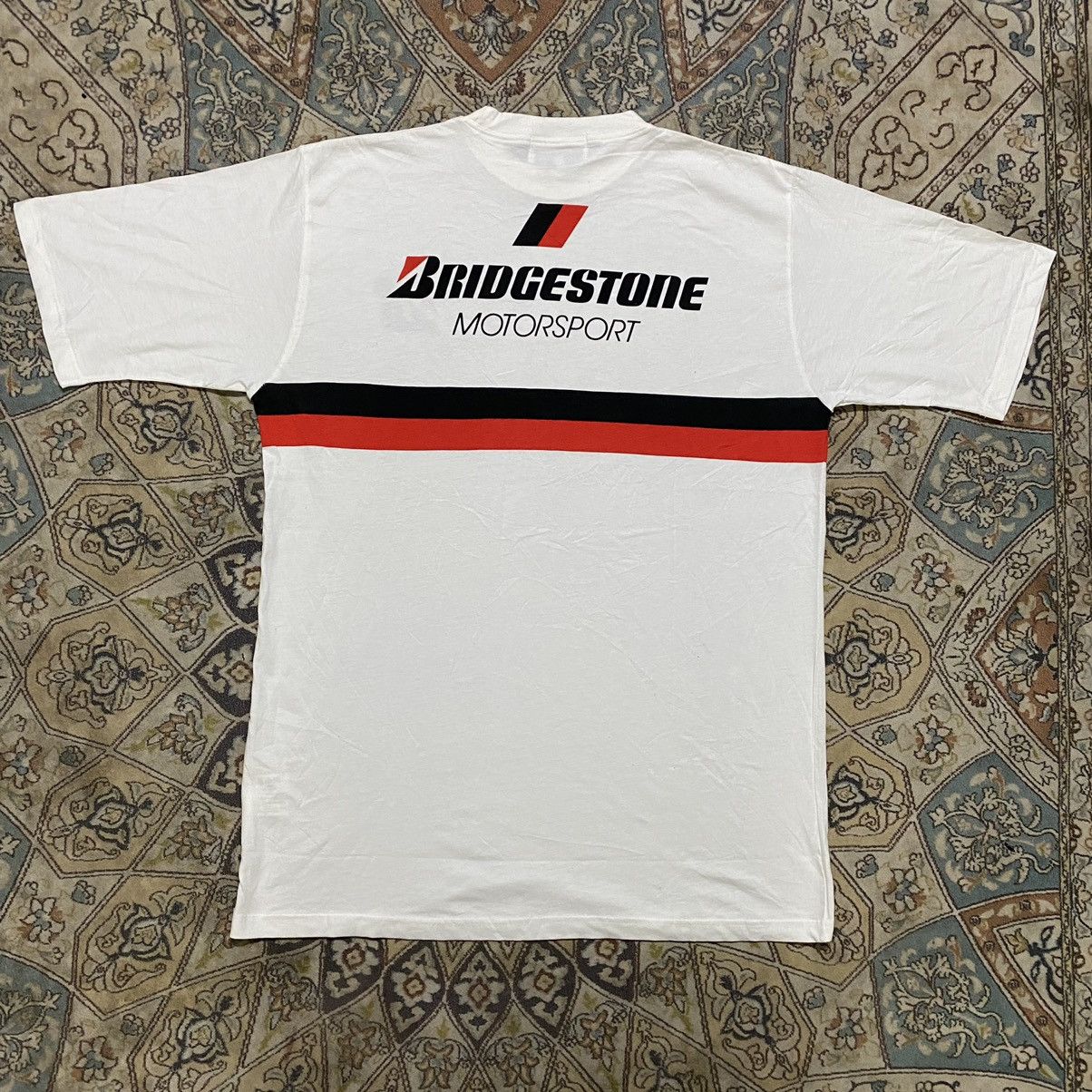 Sports Specialties Vintage Y2K Bridgestone Motorsport Shirt Spellout Size US XL / EU 56 / 4 - 9 Thumbnail